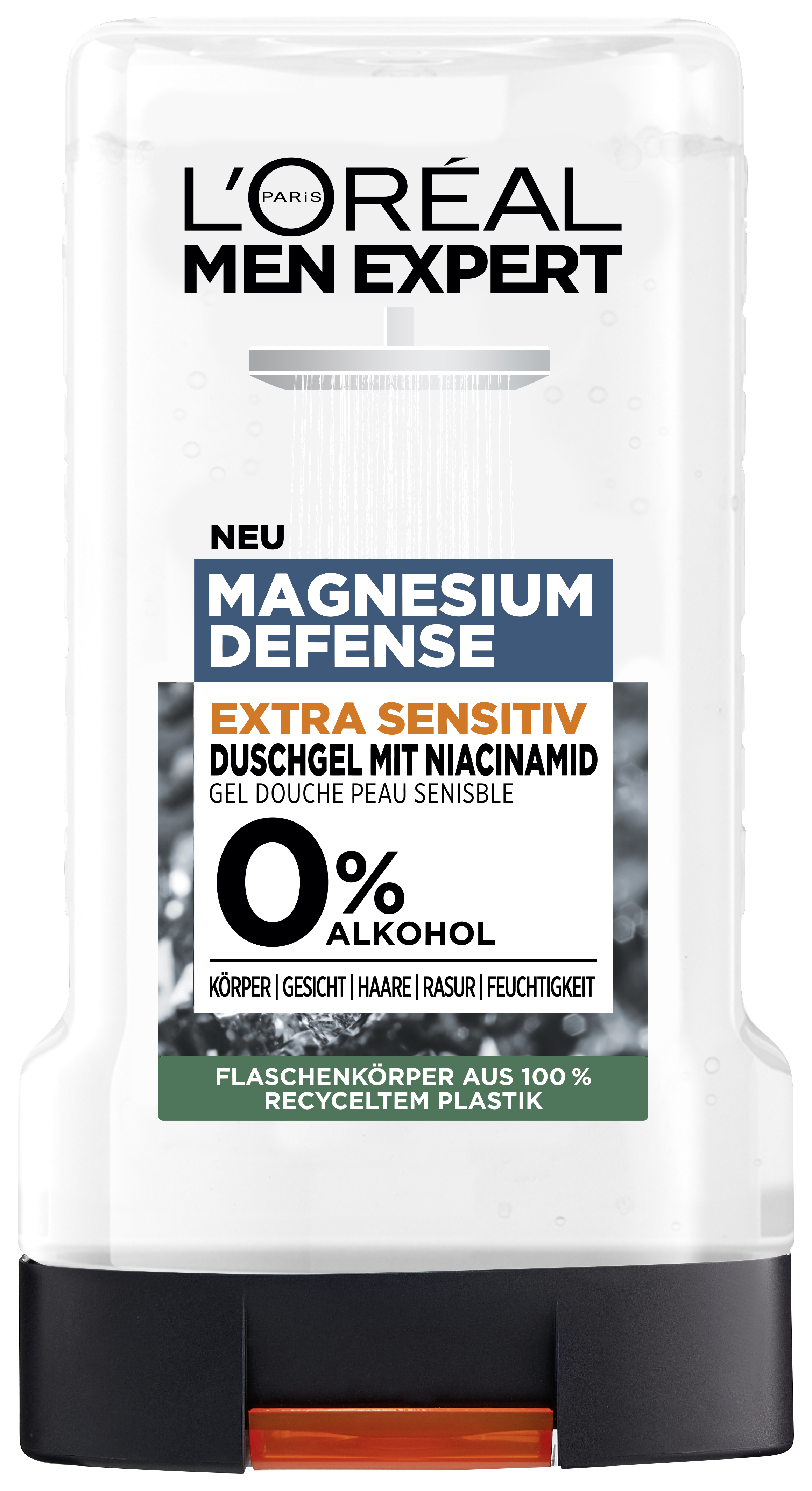 L'oréal Paris L'oréal Men Expert - Magnesium Defense Extra Sensitiv Duschgel 250ml