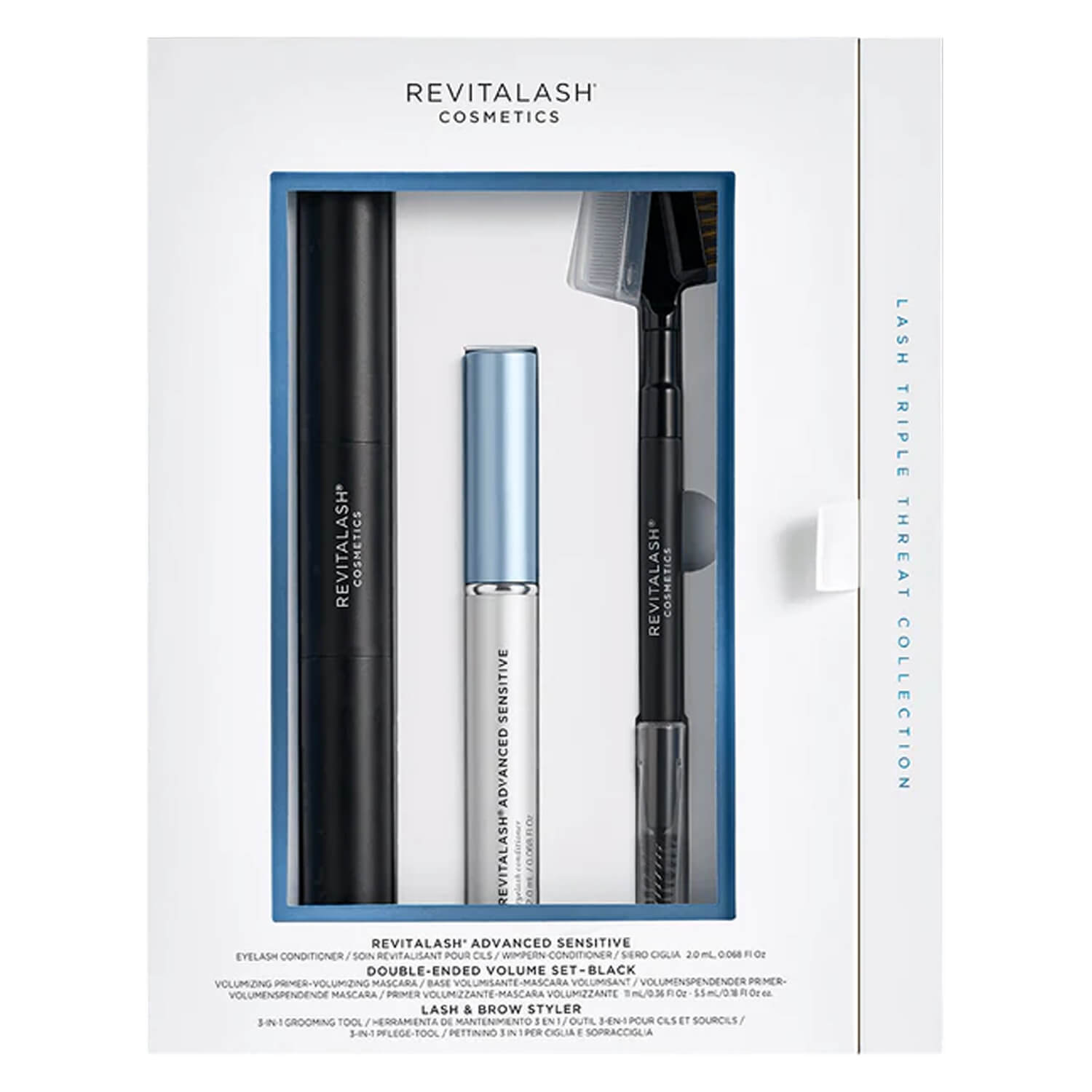 Triple Threat Collection – Revitalash Advanced Sensitive 1x