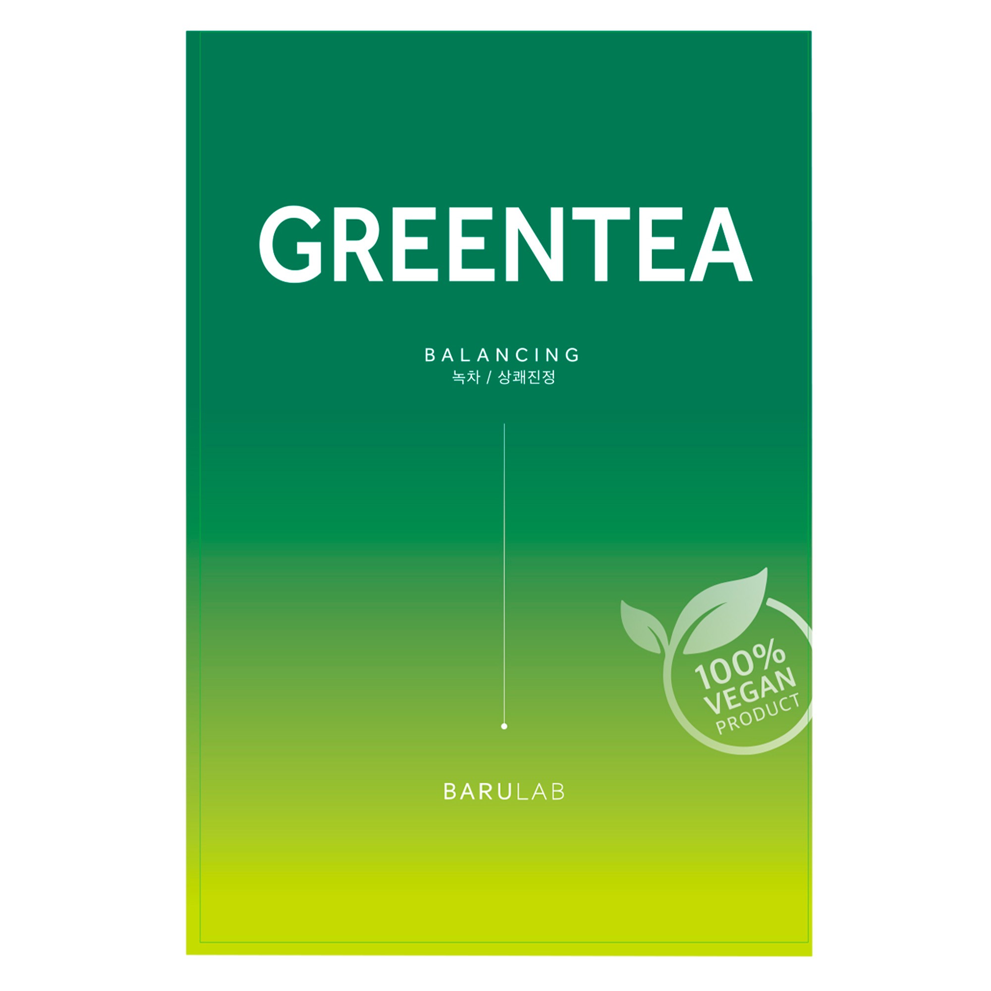 Barulab - The Clean Vegan Mask - Green Tea 23g