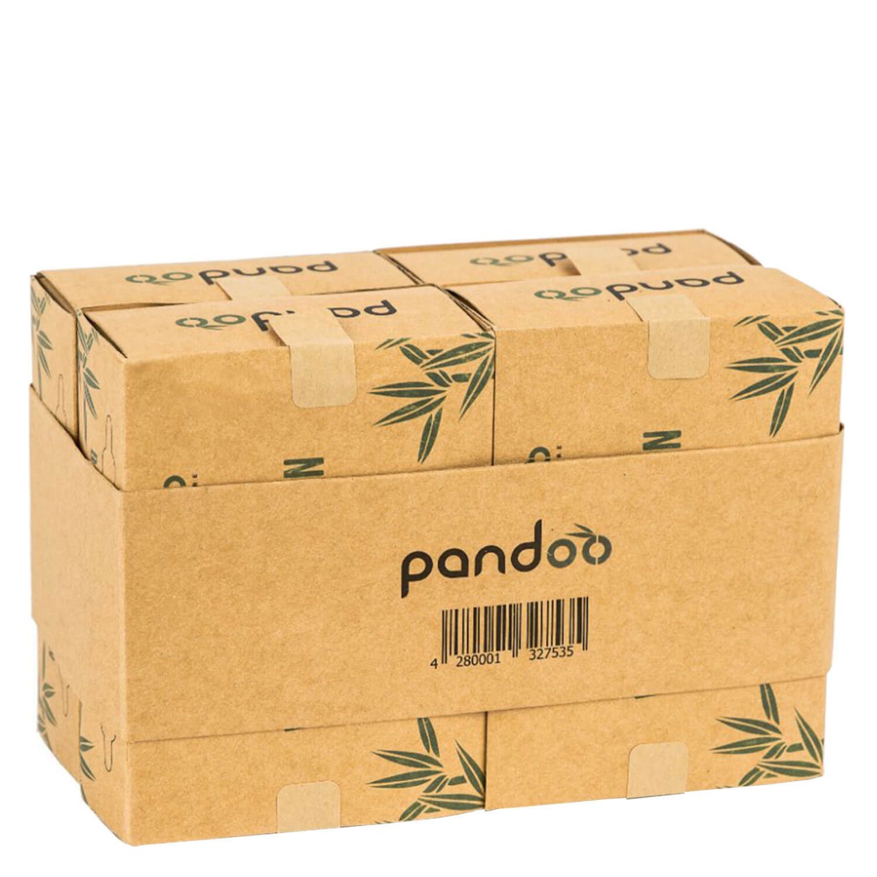 pandoo - Bambus Wattestäbchen mit Sicherheitskopf