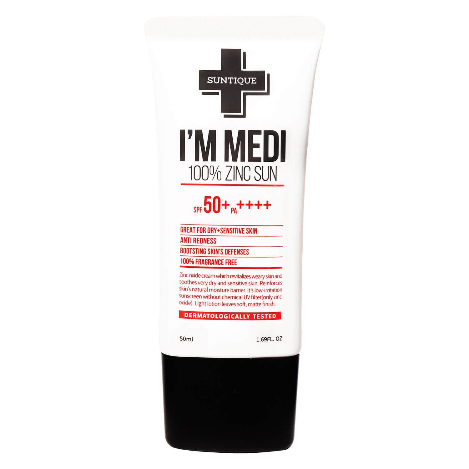 Suntique - I'm Medi 100 Zinc Sun Spf50+ 50ml