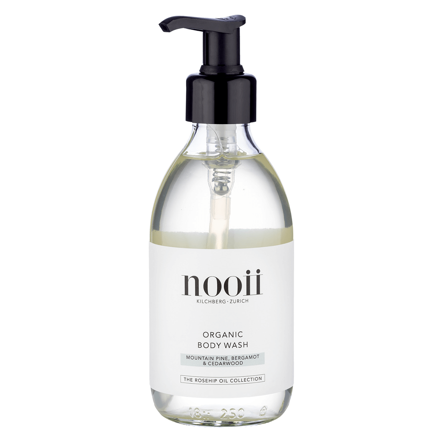 Nooii Organic – Body Wash Mountain Pine, Bergamot & Cedarwood 250ml
