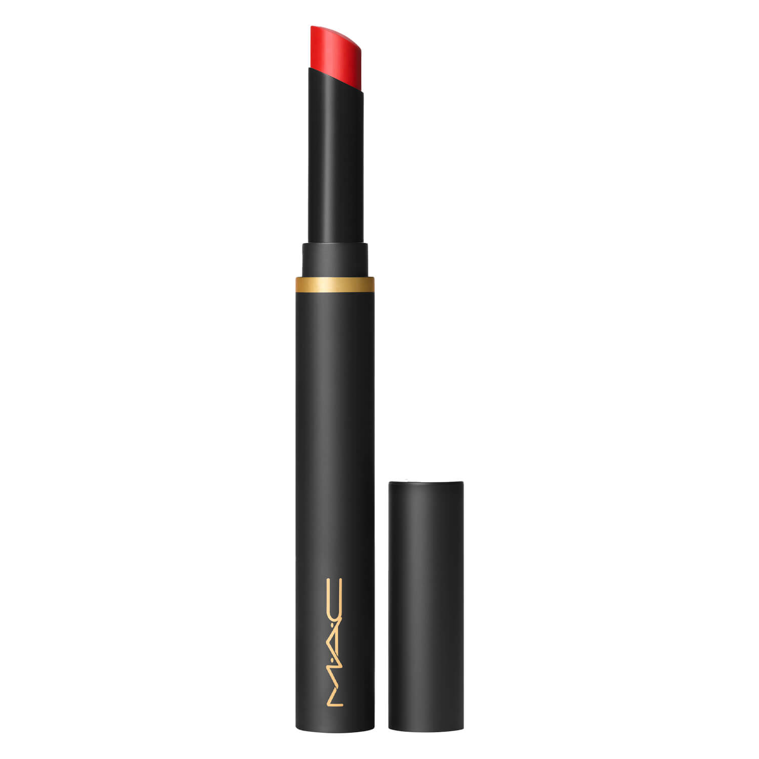 M·a·c Powder Kiss Velvet Blur Slim Stick Ruby New 2g