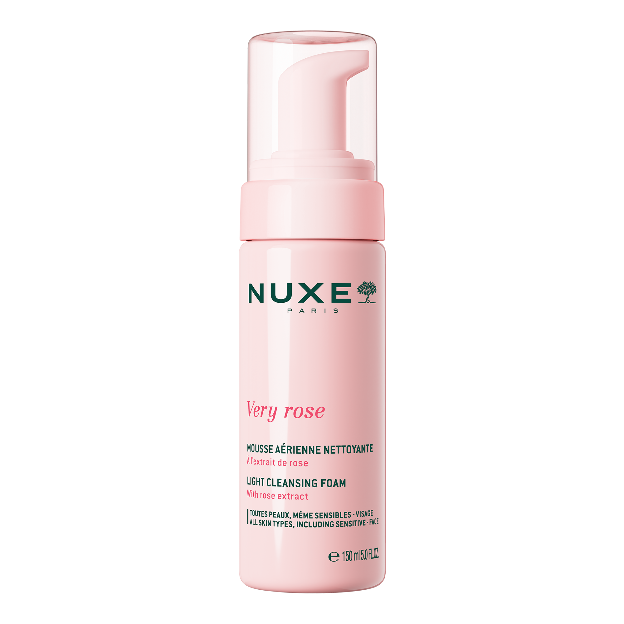 Nuxe Very Rose - Leichter Reinigungsschaum 150ml