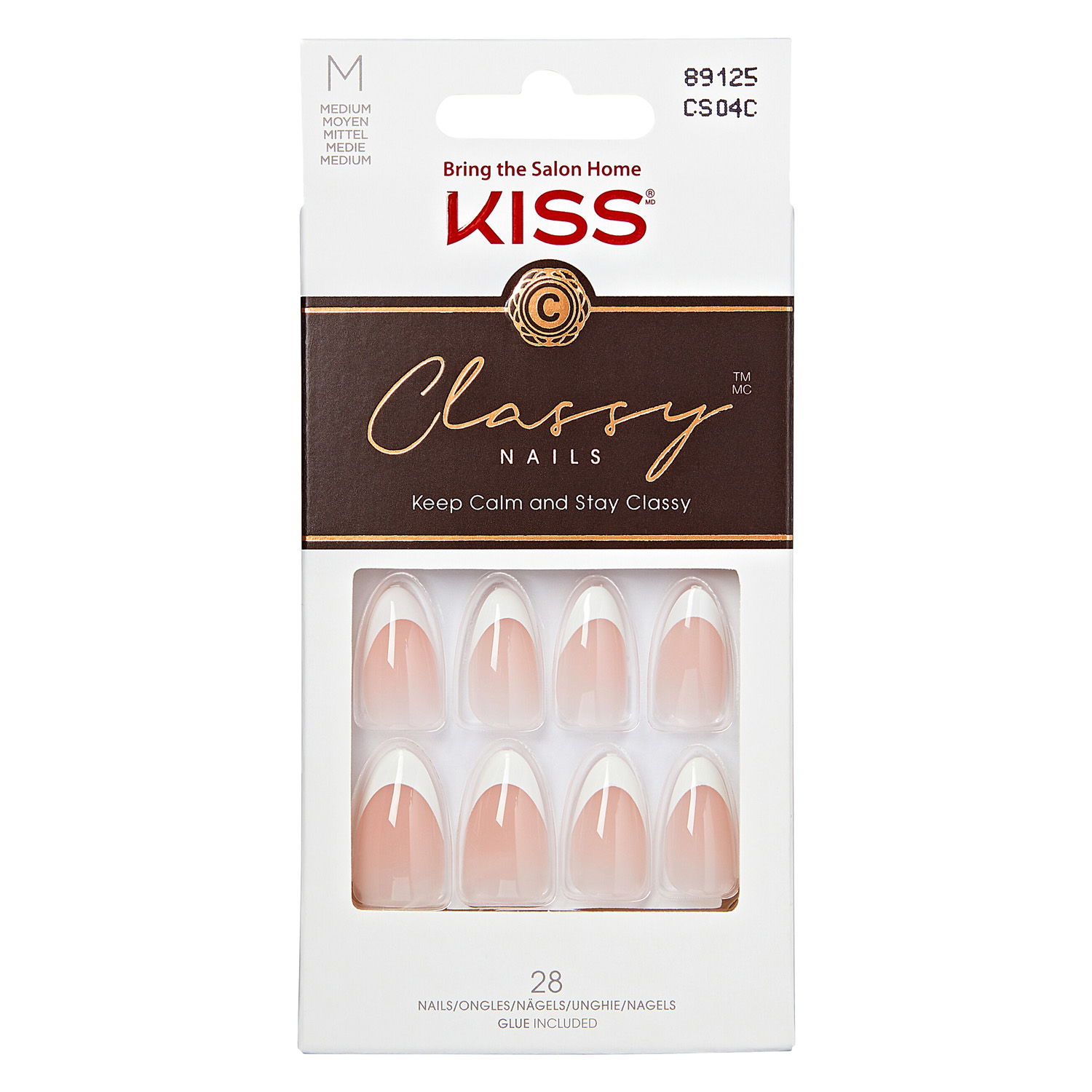 Kiss Nails – Classy French Dashing 28x