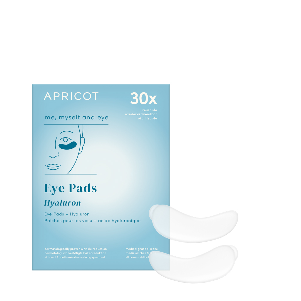 Apricot – Wiederverw. Augen Pad Mit Hyaluron – 2 Stk. 2x