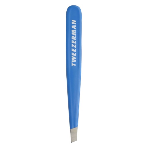 Image of Tweezerman - Mini Slanted Tweezer Bahama Blue