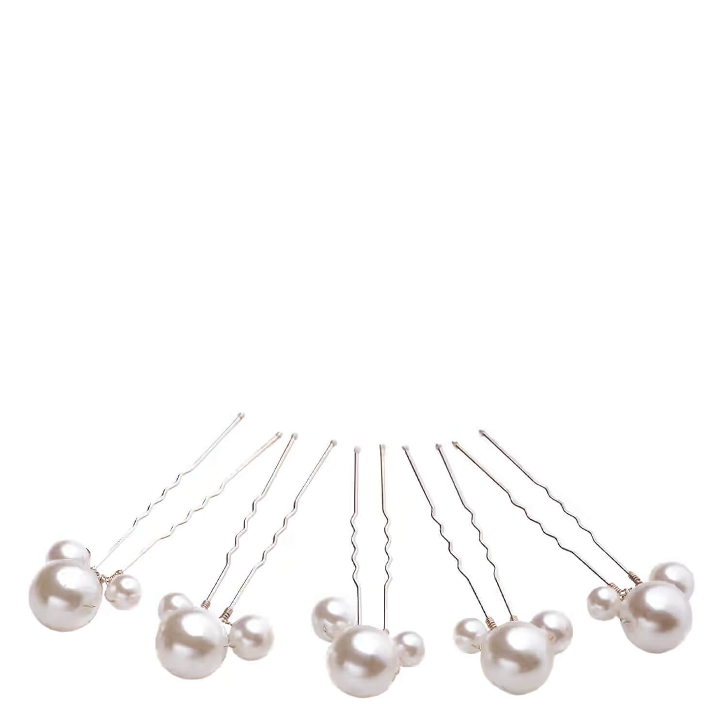 Trisa Celebride Haarnadel Mit Drei Verschieden Perlen Gold 5x