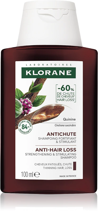 Klorane Chinin  – Chinin & Edelweiss Bio Shampoo 200ml