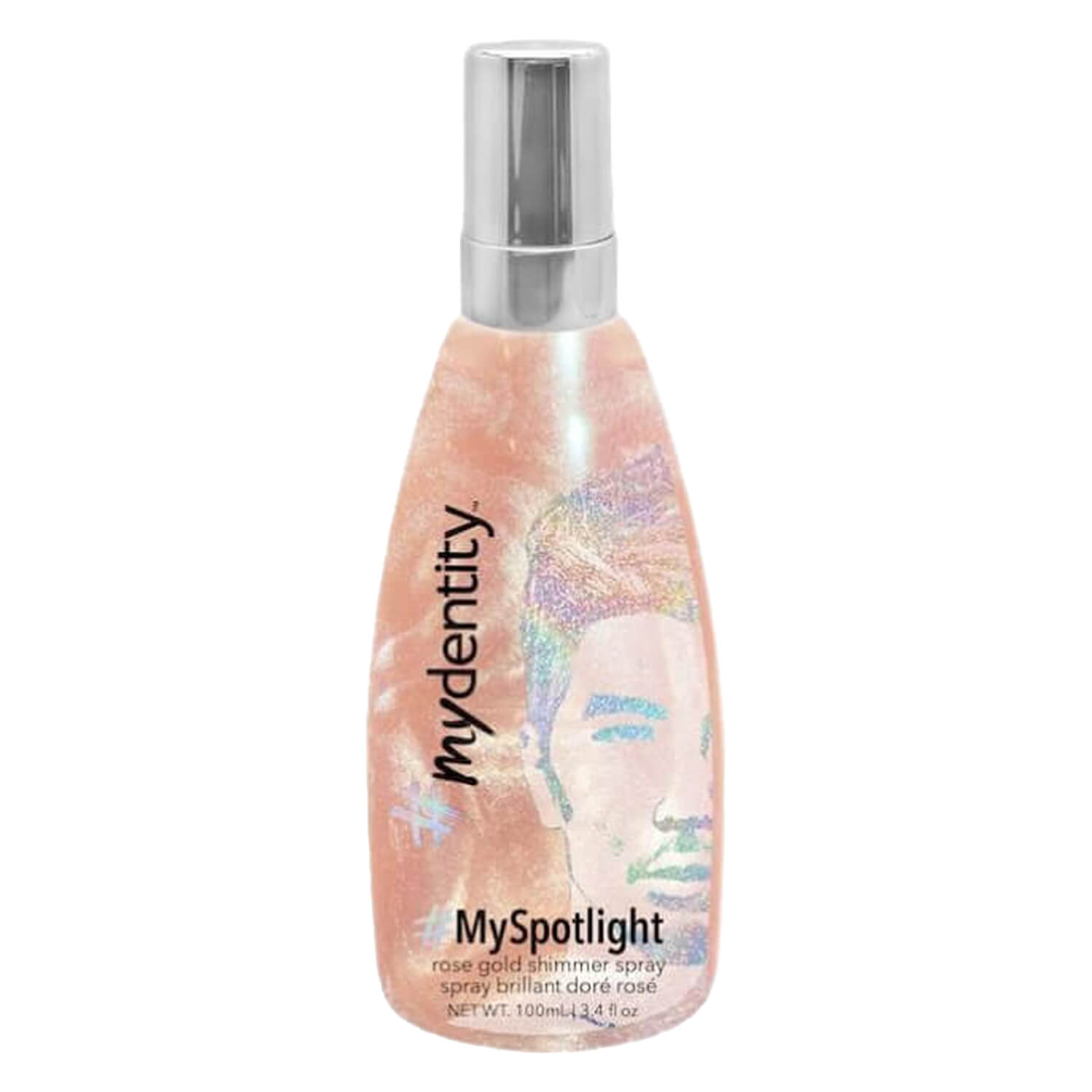 Mydentity Styling #Myspotlight Rose Gold Shimmer Spray 100ml