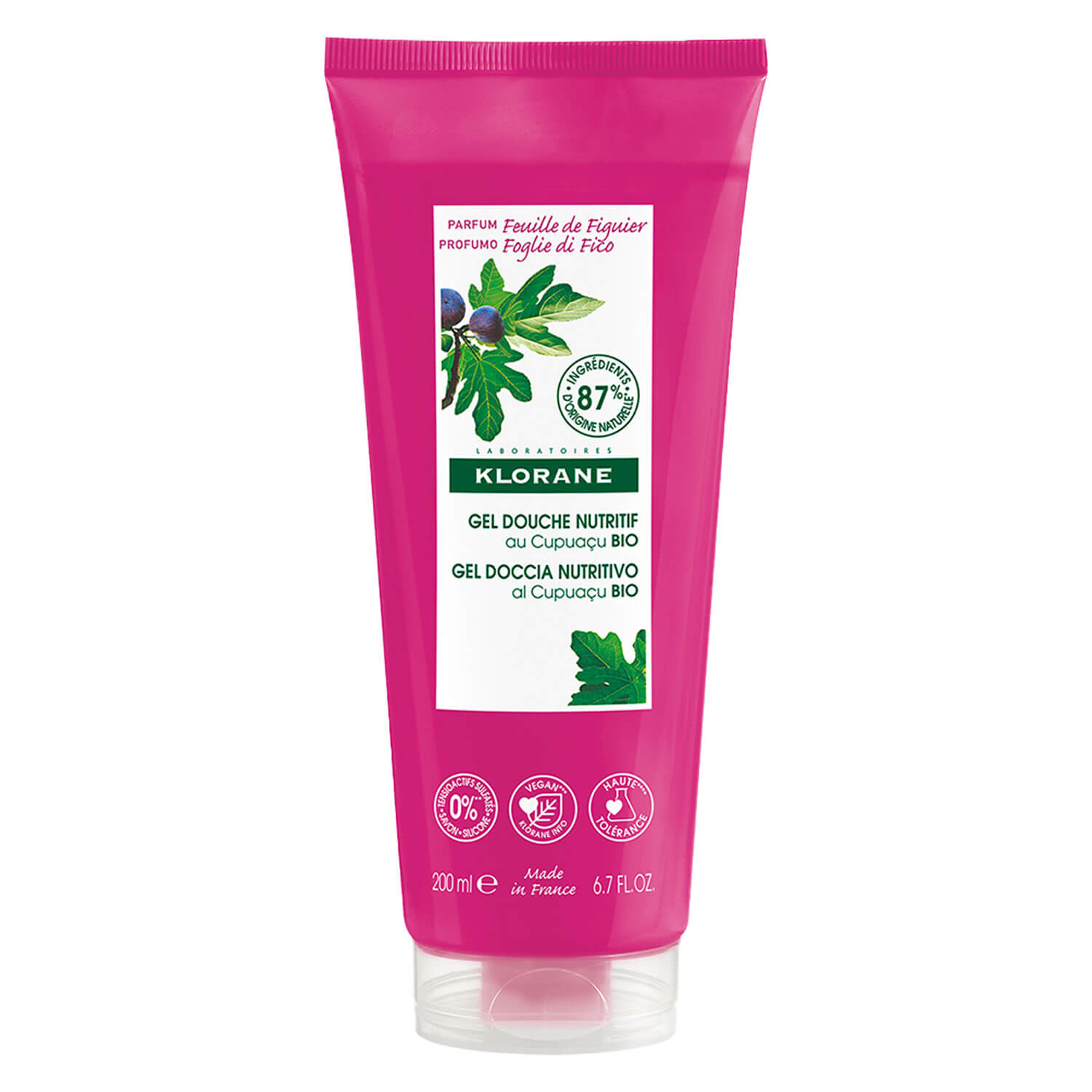 Klorane Skincare – Duschgel Feigenblatt 200ml