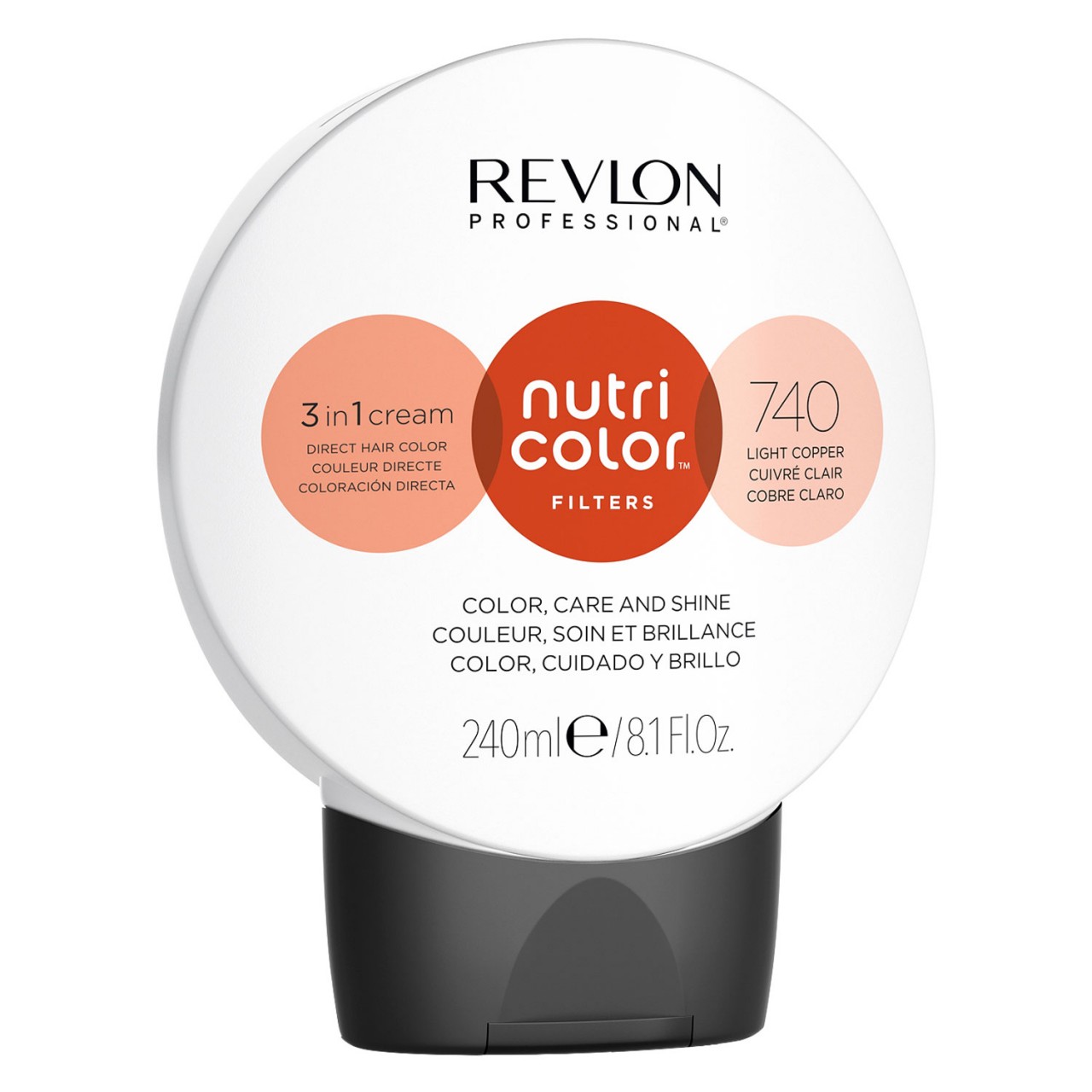 Nutri Color Creme - Light Copper 740