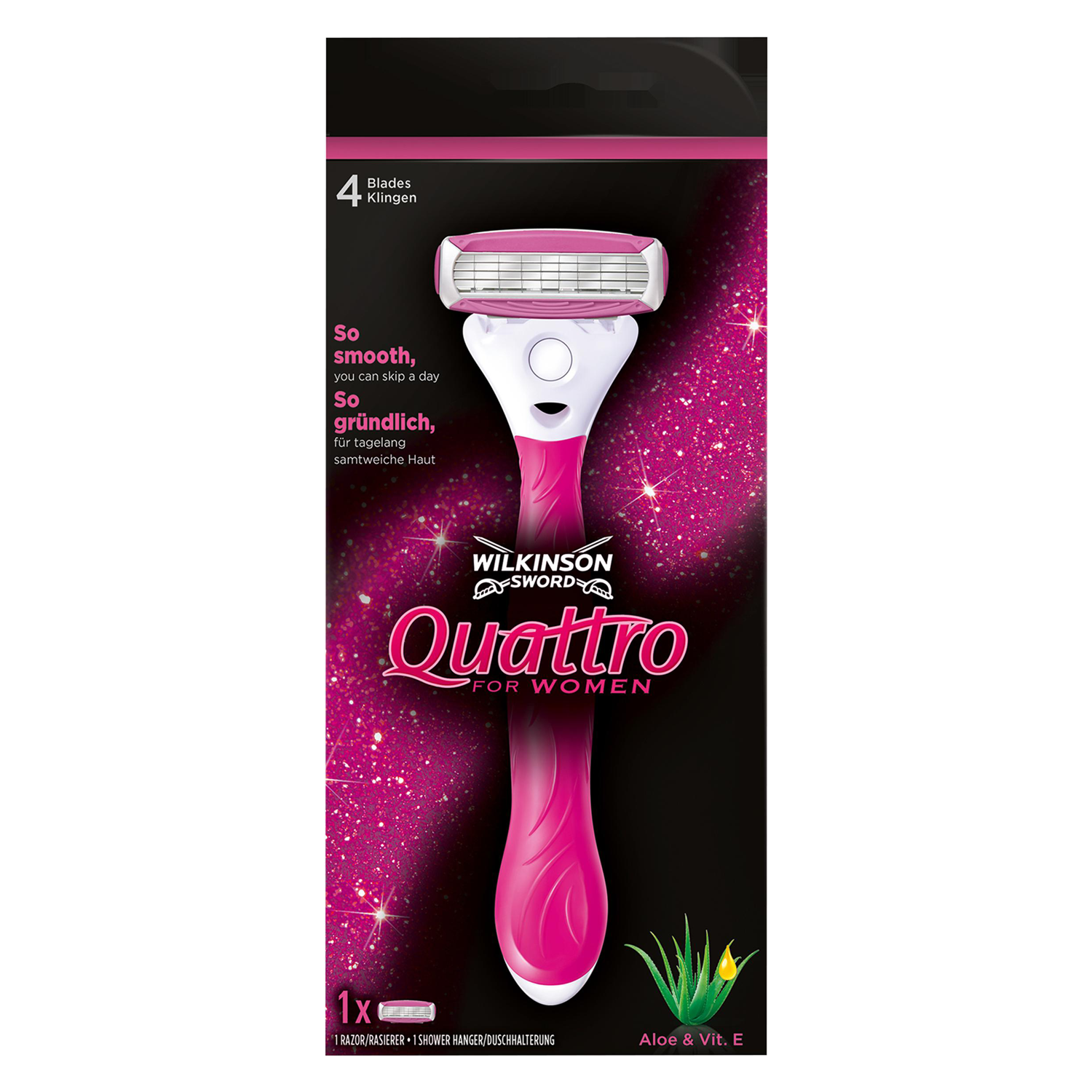 Wilkinson Quattro For Women – Rasierer