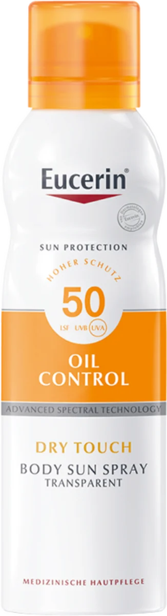 Eucerin - Sun Body Spray Oil Control Dry Touch Lsf 50 (Aerosol) 200ml