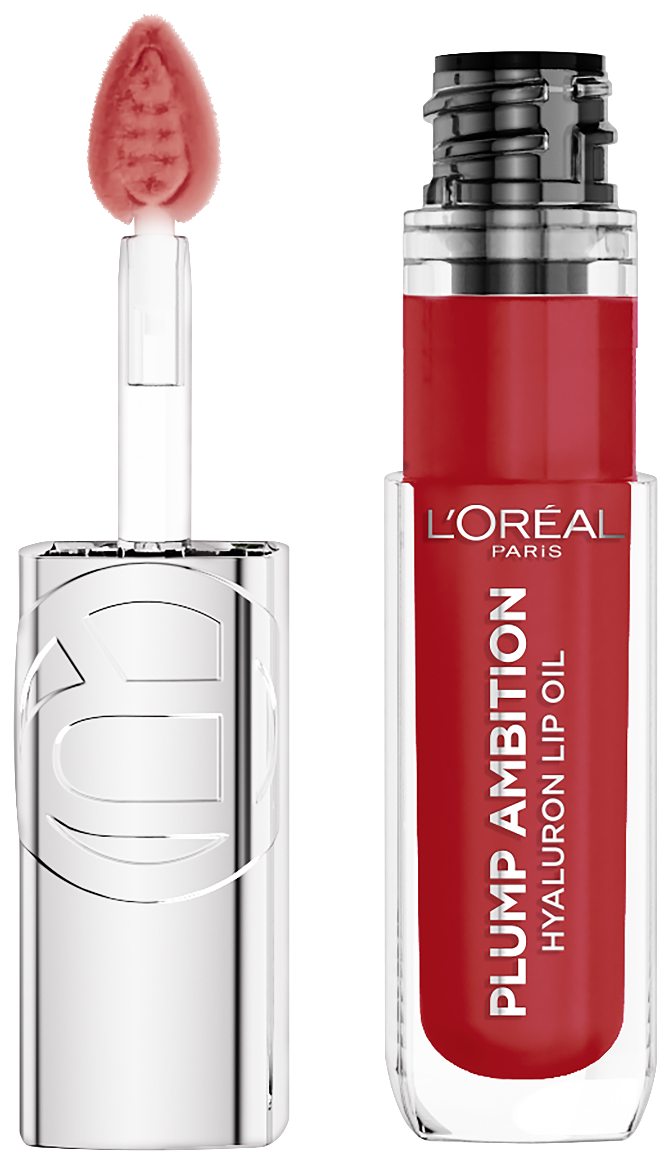 L’oréal Paris L’oreal Cosmetics – Plump Ambition Hyaluron Lip Oil 380 Rouge In Love 5ml