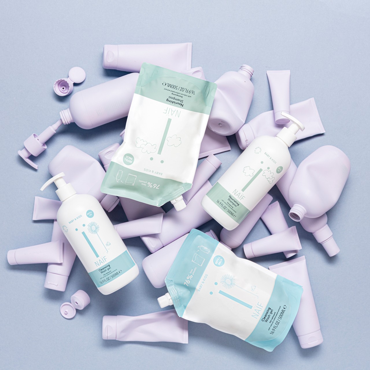 Naif - Baby & KIDs Cleansing Wash Gel