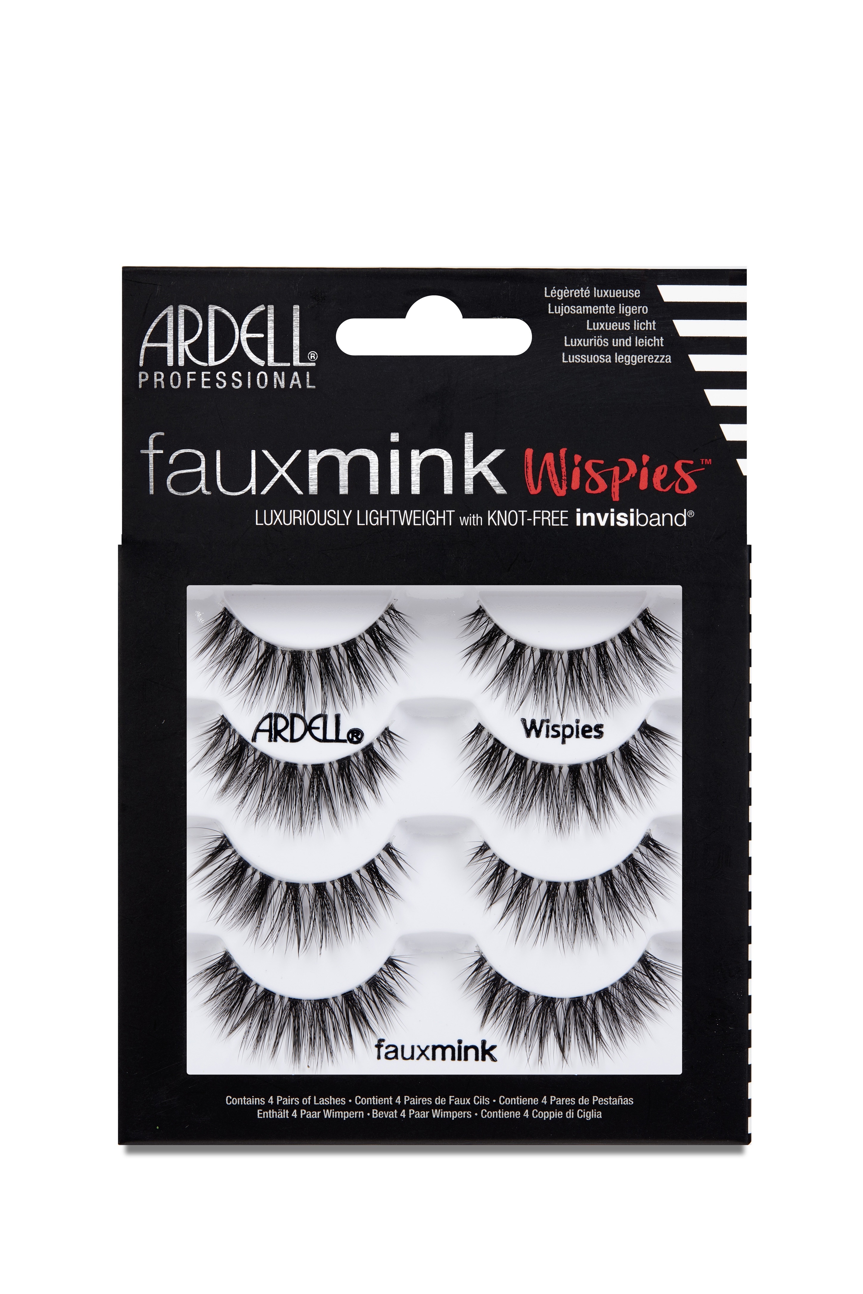 Ardell Faux Mink – Wispies Multipack 4x