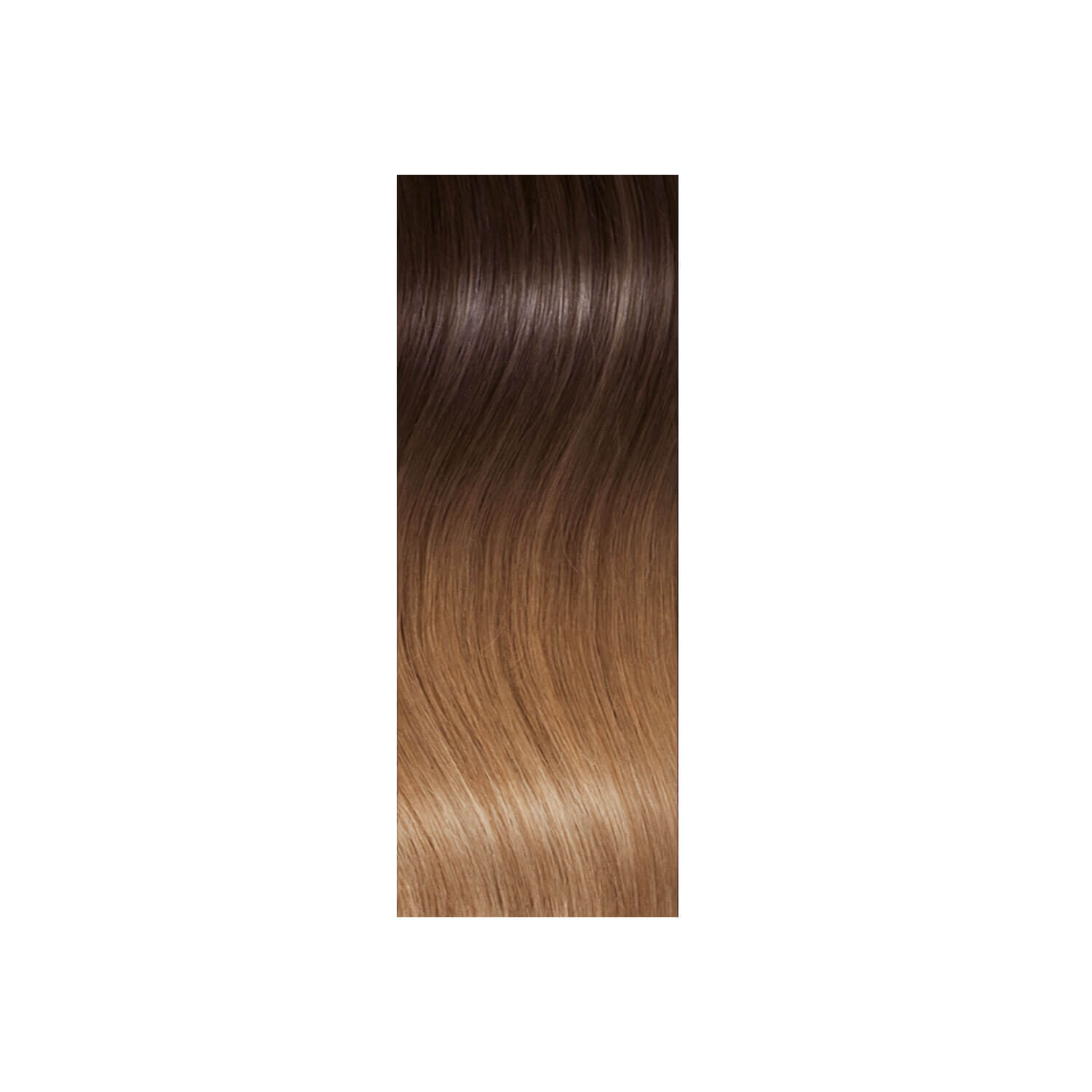 She Extensions She Bonding-System Hair Extensions Straight Ombré – T8/26 Dunkelblond/Honigblond 55/60cm 10x
