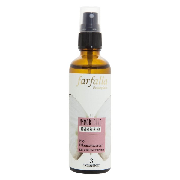 Image of Farfalla Bio-Pflanzenwasser - Immortelle Bio-Pflanzenwasser regenerierend