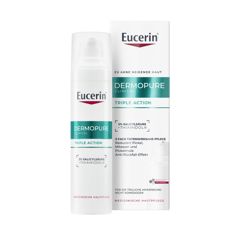 Eucerin Dermopure Clinical – 3-Fach Tiefenwirksame Pflege 40ml