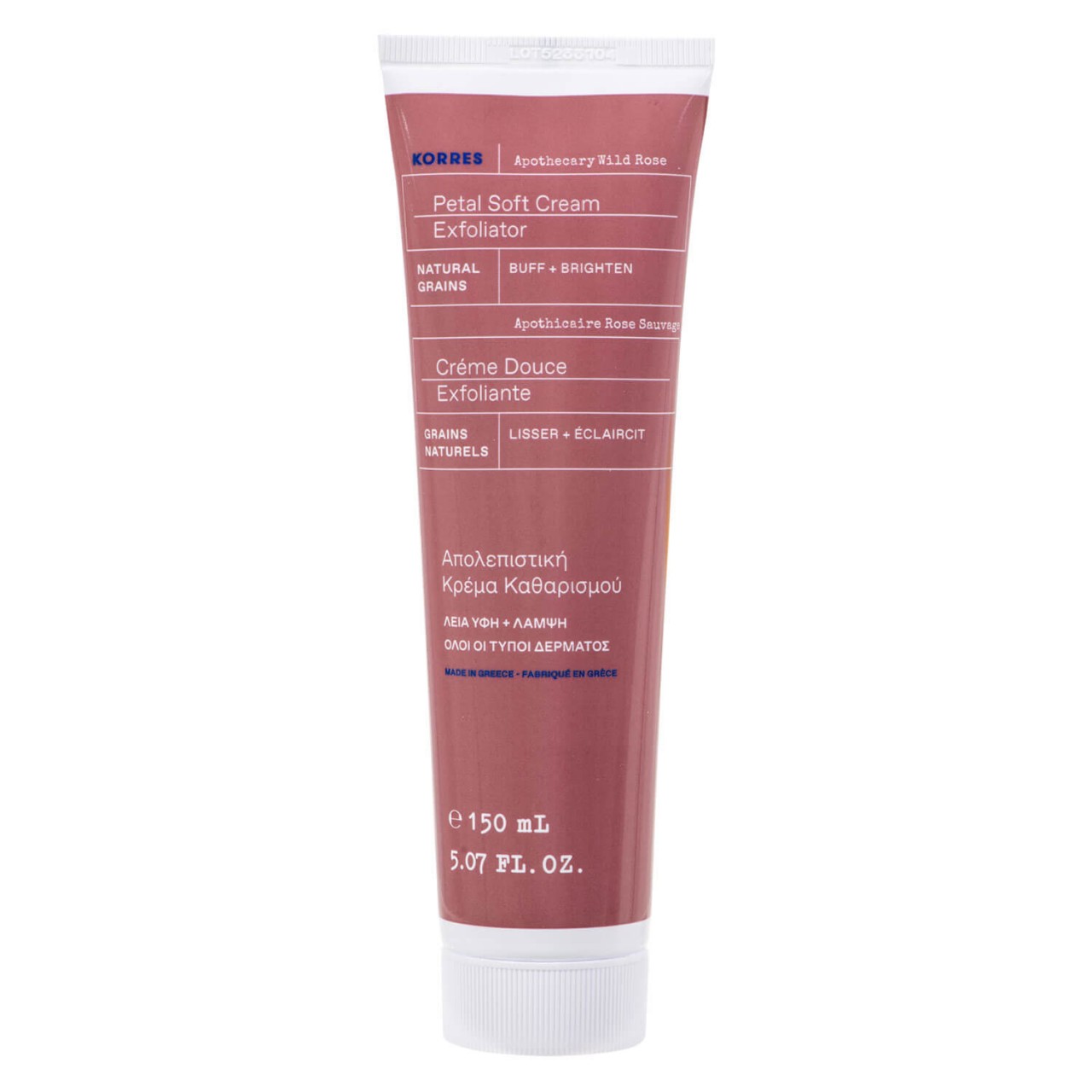 Korres Care - Apothecary Wild Rose Petal Soft Cream Exfoliator