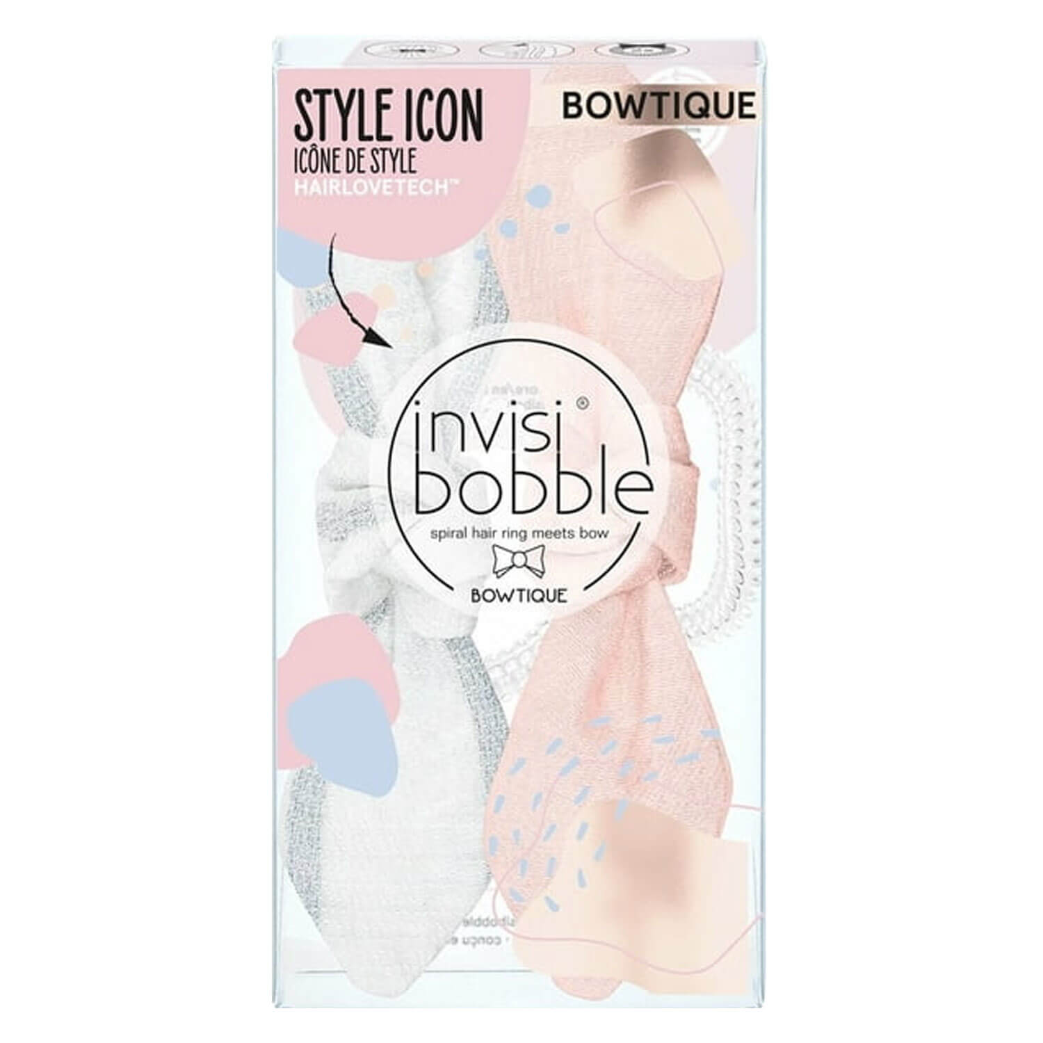 Invisibobble Bowtique – Duo Nordic Breeze Summer Lemming Go