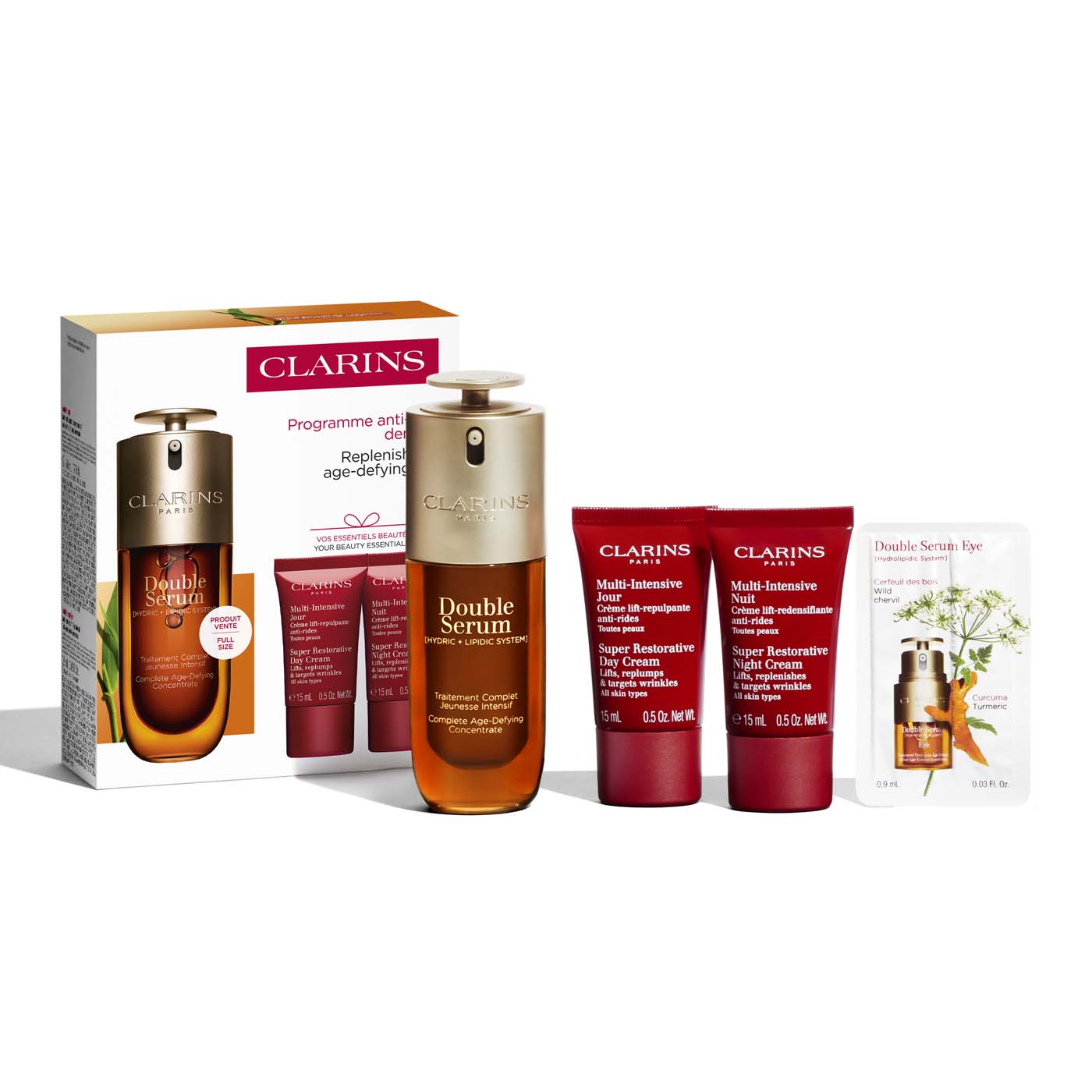 Clarins Specials – Set Anti-Falten Programm Dichte 81ml