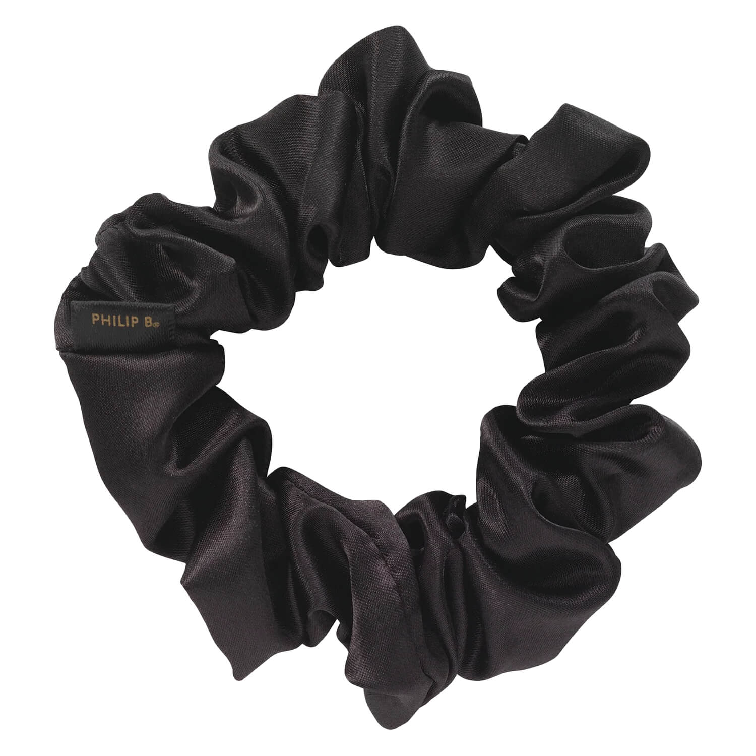 Philip B – Classic Black Scrunchie