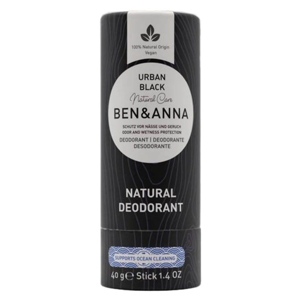 BEN&ANNA - Urban Black Deo Stick Papertube