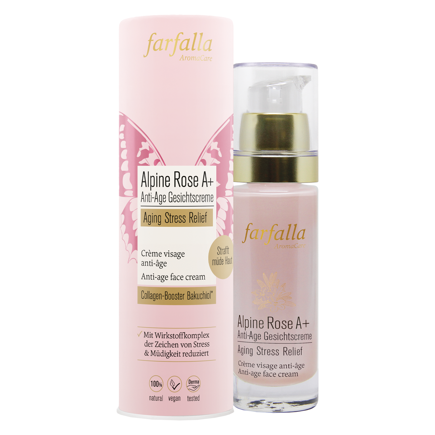 Farfalla Care – Alpine Rose A+ Anti-Age Gesichtscreme 30ml