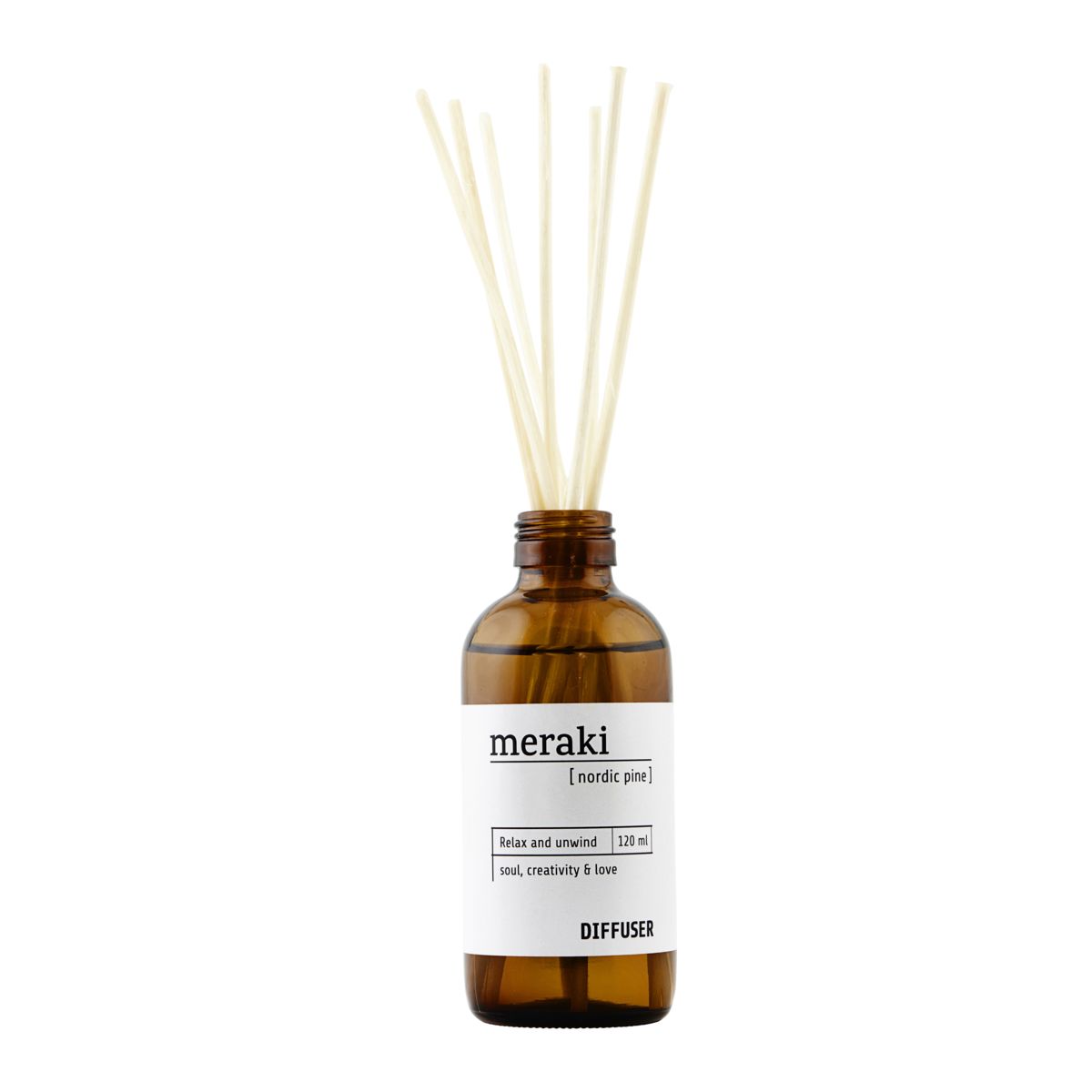 Meraki Home - Raumduft Mit 7 Stäbchen Nordic Pine 120ml