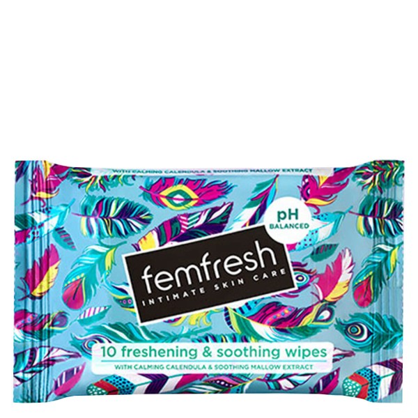Image of femfresh - pocket wipes