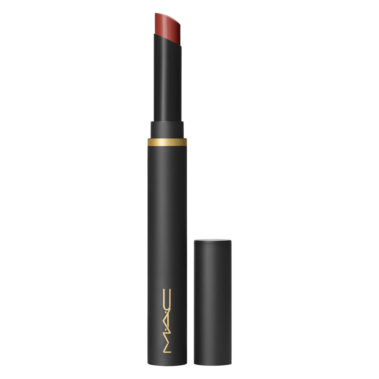 M·a·c Powder Kiss – Velvet Blur Slim Stick Devoted To Chili 2g