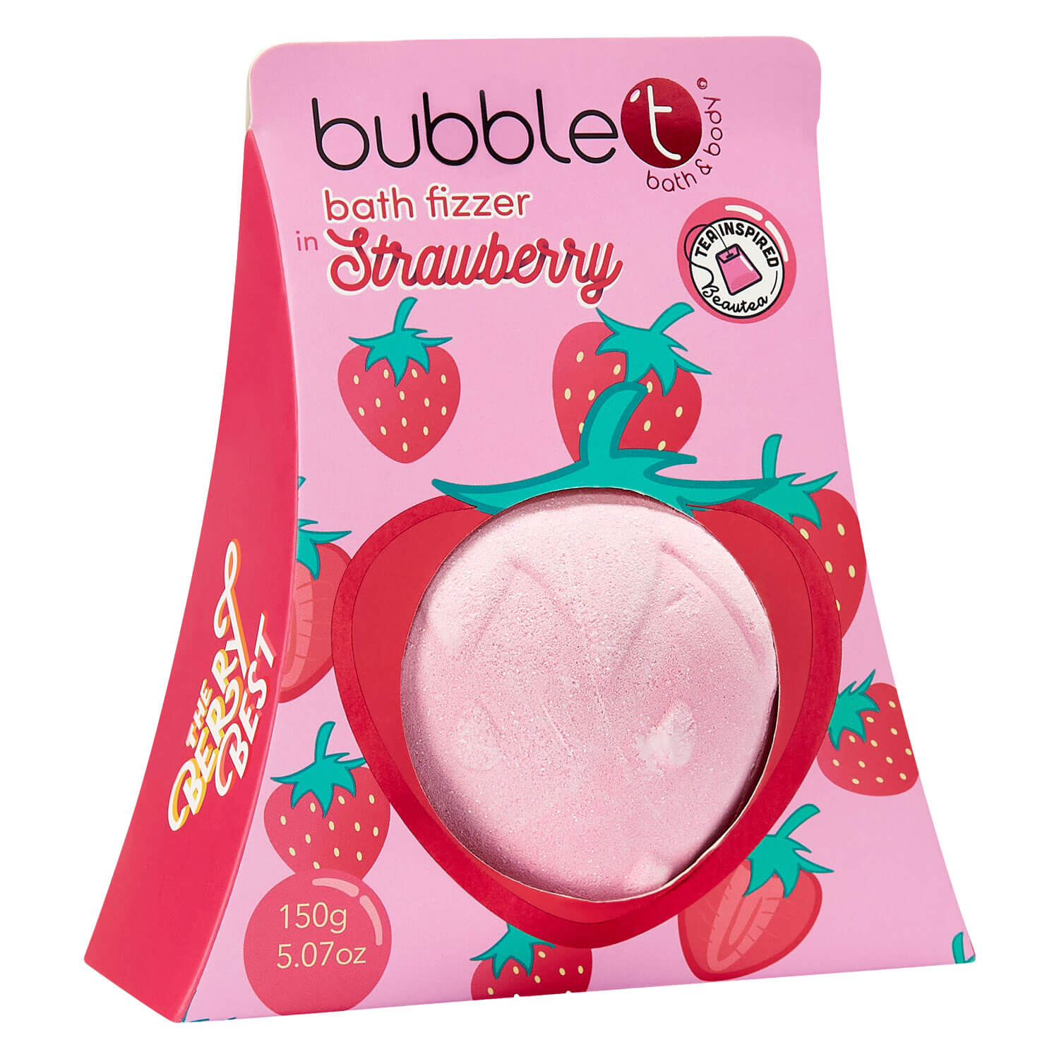 Bubble T - Fruitea Bath Fizzer Strawberry 150g