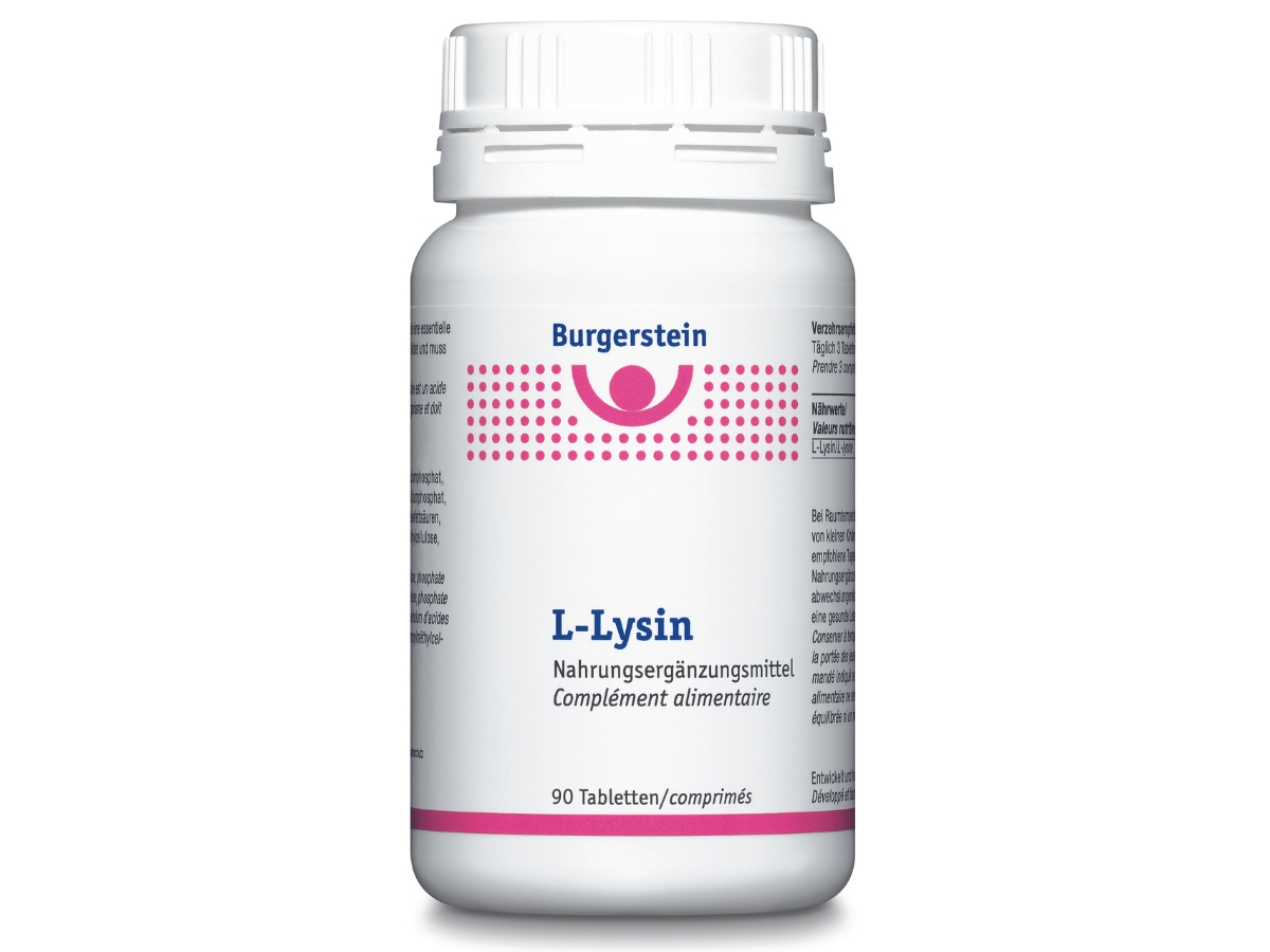 Burgerstein – L-Lysin Tabletten 90tabletten