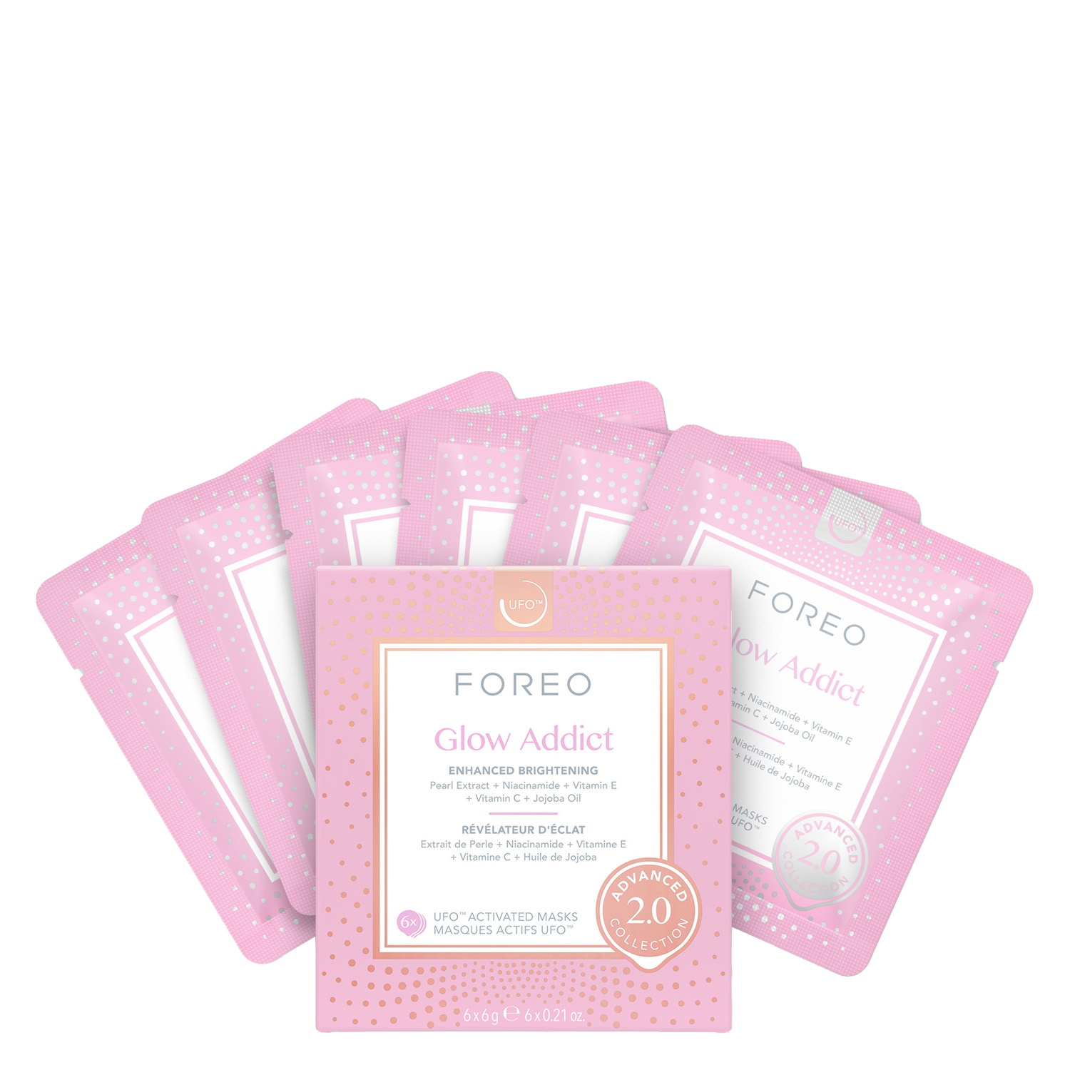 Foreo Ufo™ – Masks Glow Addict 2.0 6x
