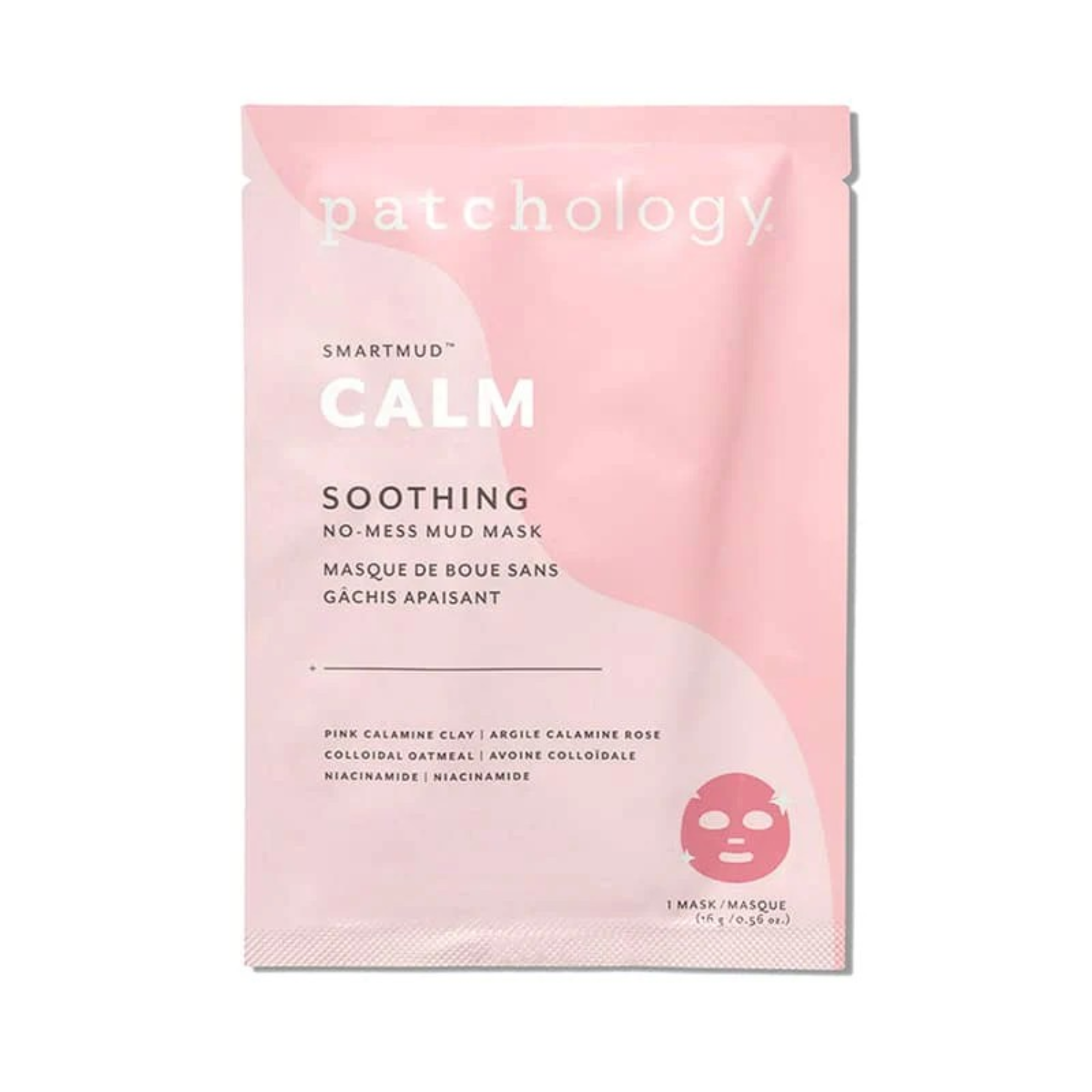 Patchology Smartmud – Calm Sheet Mask – Single 1x