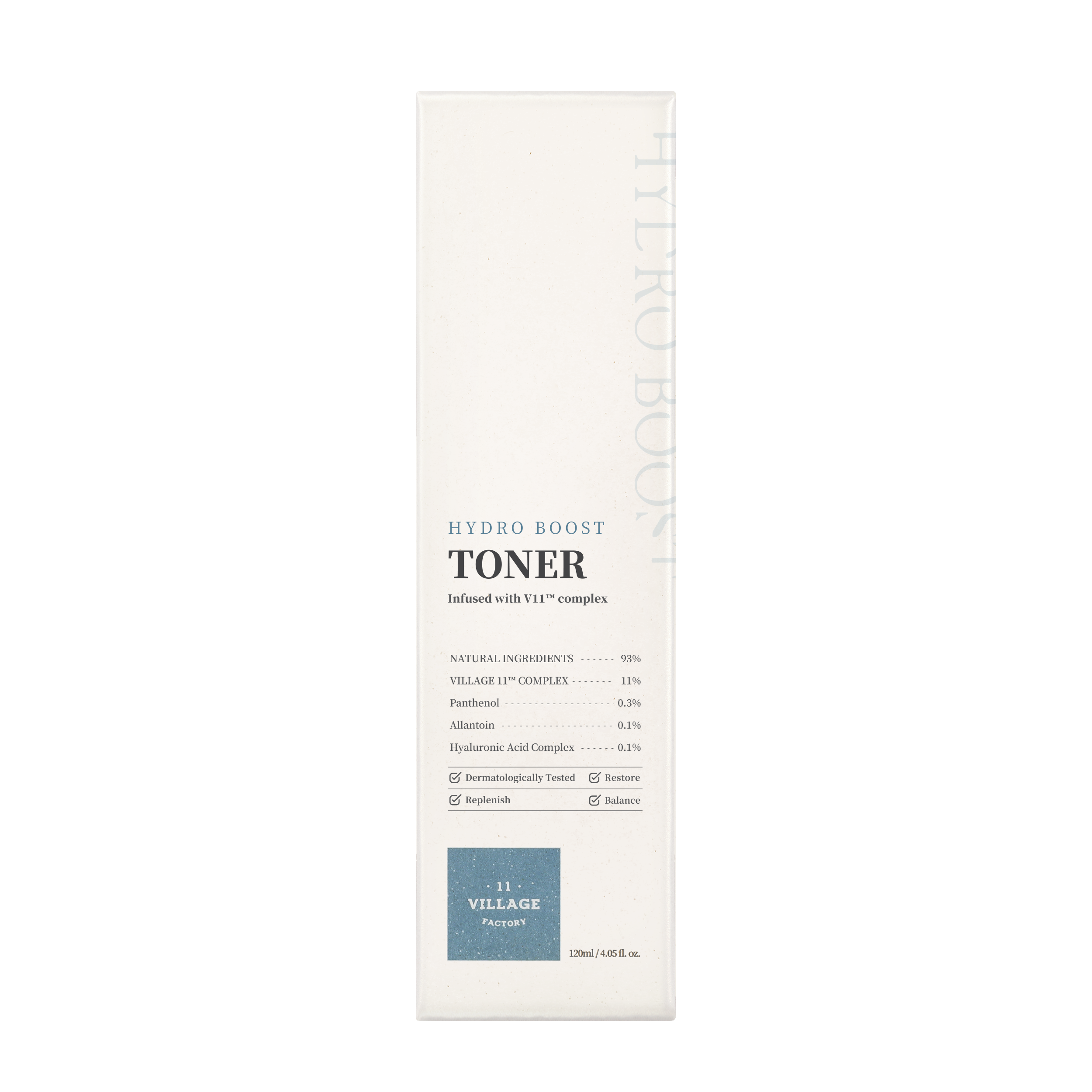11 Village Factory Hydro Boost – Toner 120ml
