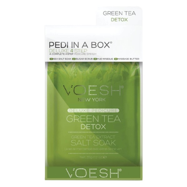 Image of VOESH New York - Pedi In A Box Deluxe 4 Step Green Tea