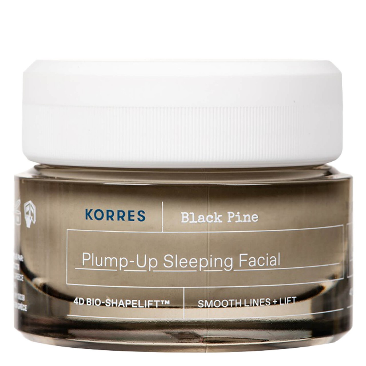 Korres Care - Black Pine 4D BioShapeLift Plump-Up Sleeping Facial
