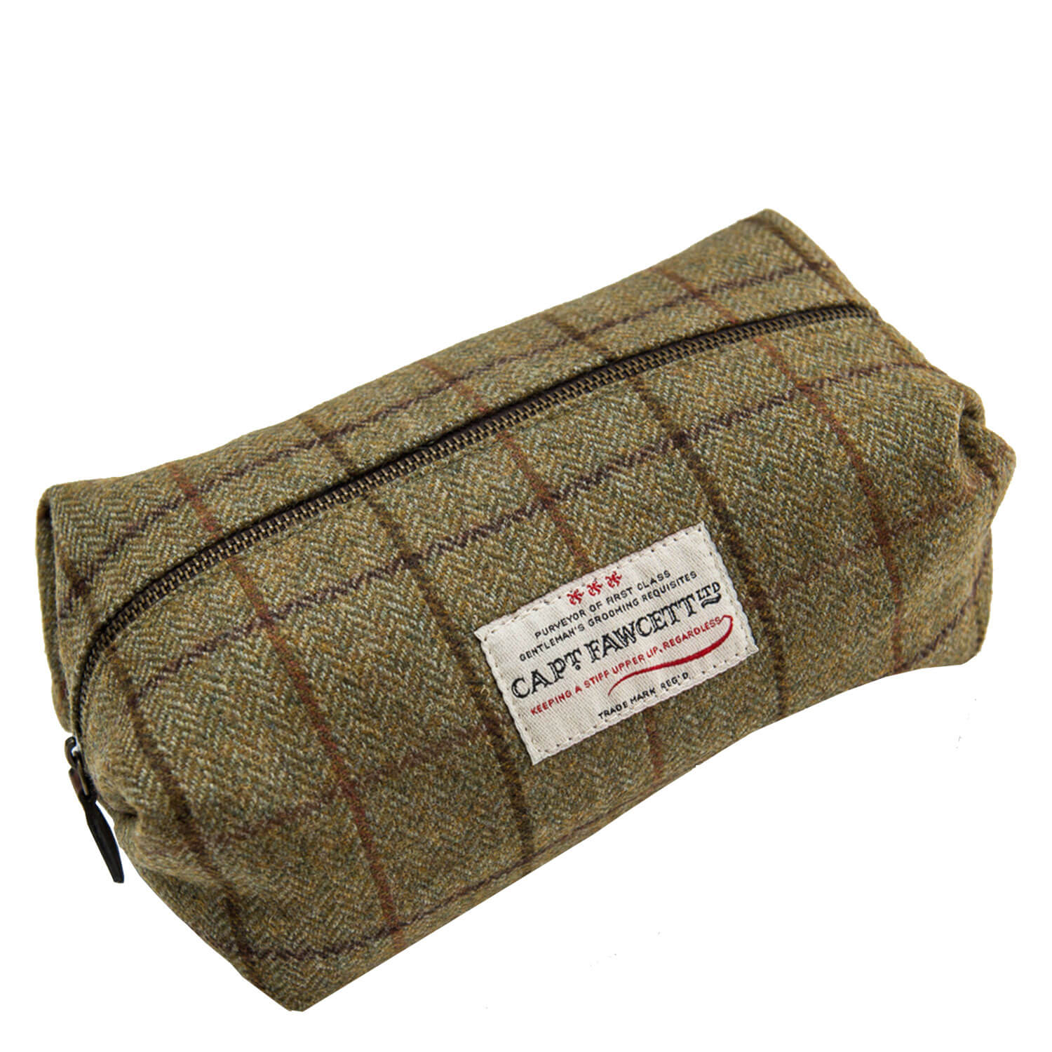 Capt. Fawcett Tools - Tweed Wash Bag
