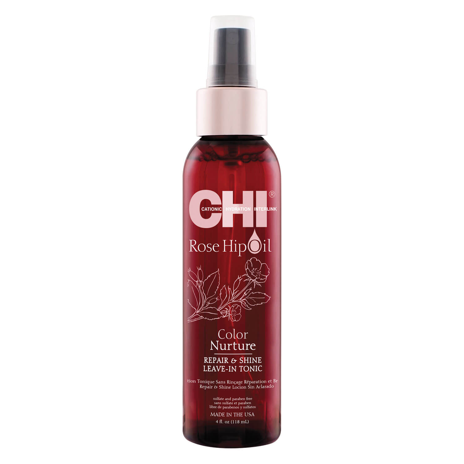 Chi Rose Hip Oil – Repair & Shine Leave-In Tonic 59ml