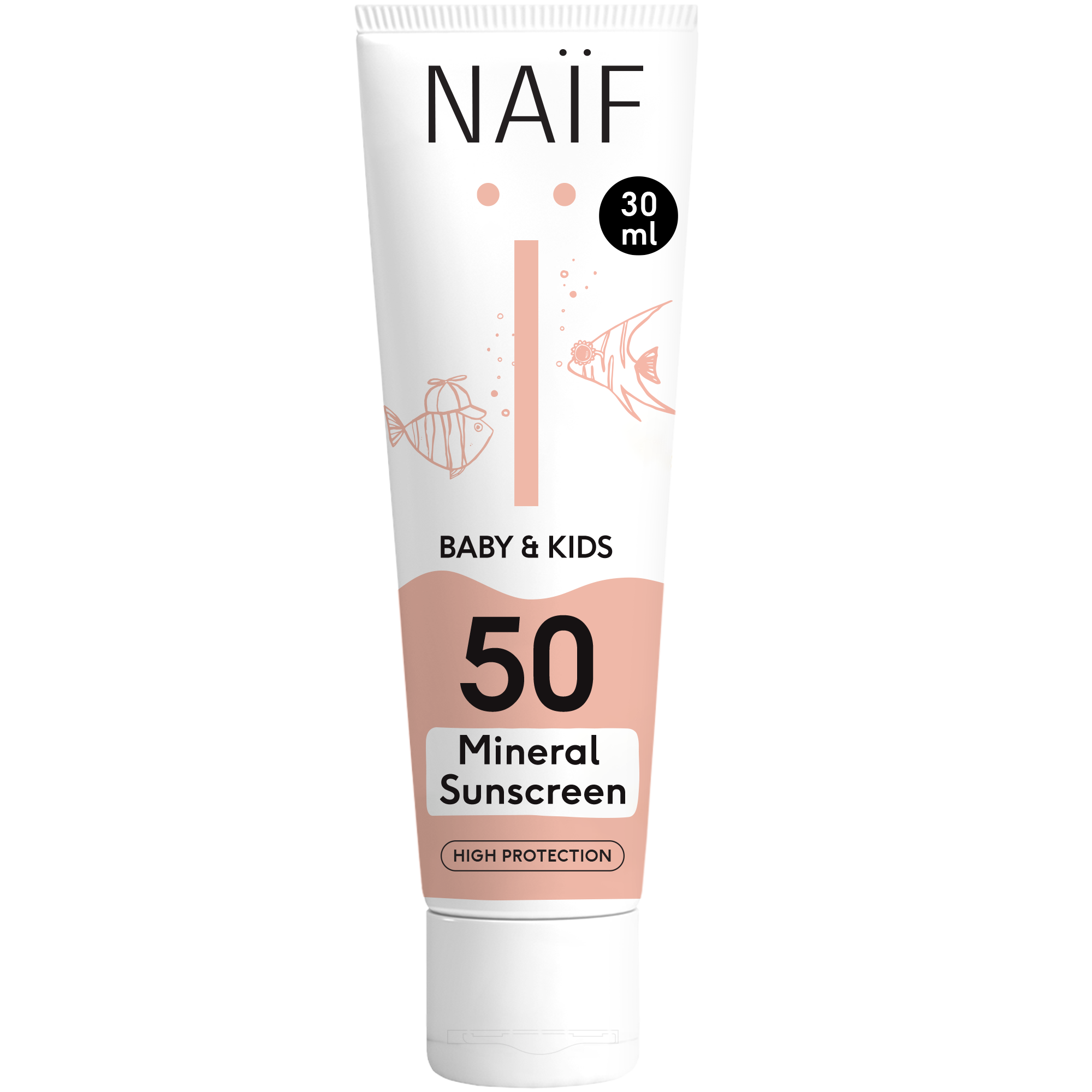 Naïf Naif - Mineral Suncreen Spf50 Baby & Kids Sonnencrème 30ml 30ml