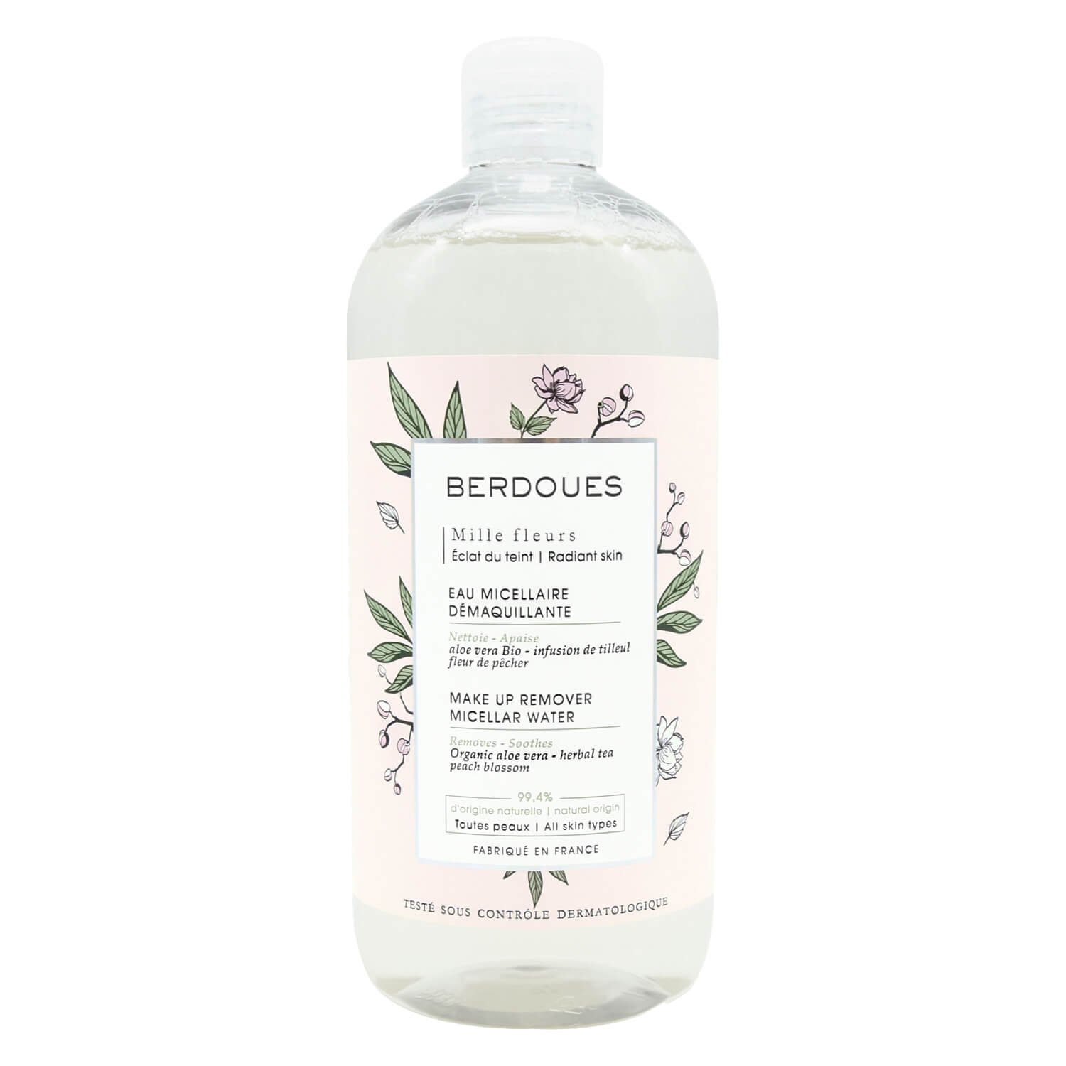 Berdoues Mille Fleurs – Micellar Water Make Up Remover 500ml