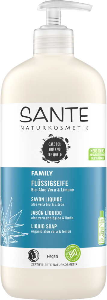 Sante – Fam.Flüssigseife Aloe Vera&Lime 500ml