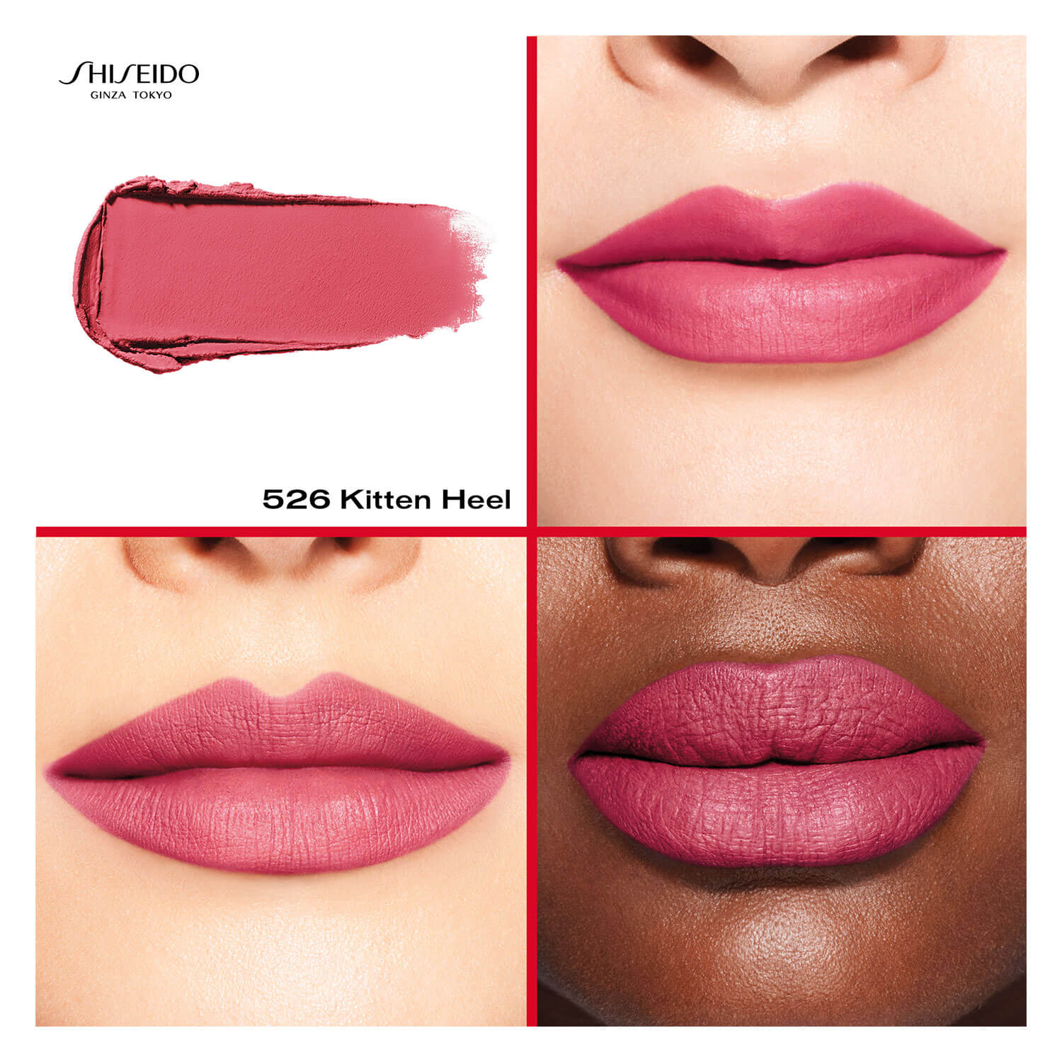 Shiseido ModernMatte Powder Lipstick Kitten Heel 526 PerfectHair.ch