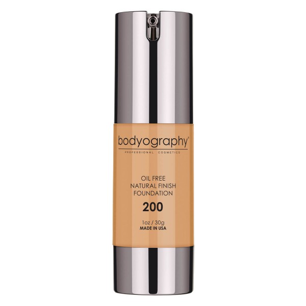 Image of bodyography Teint - Oil Free Natural Finish Foundation Med/Dark 200