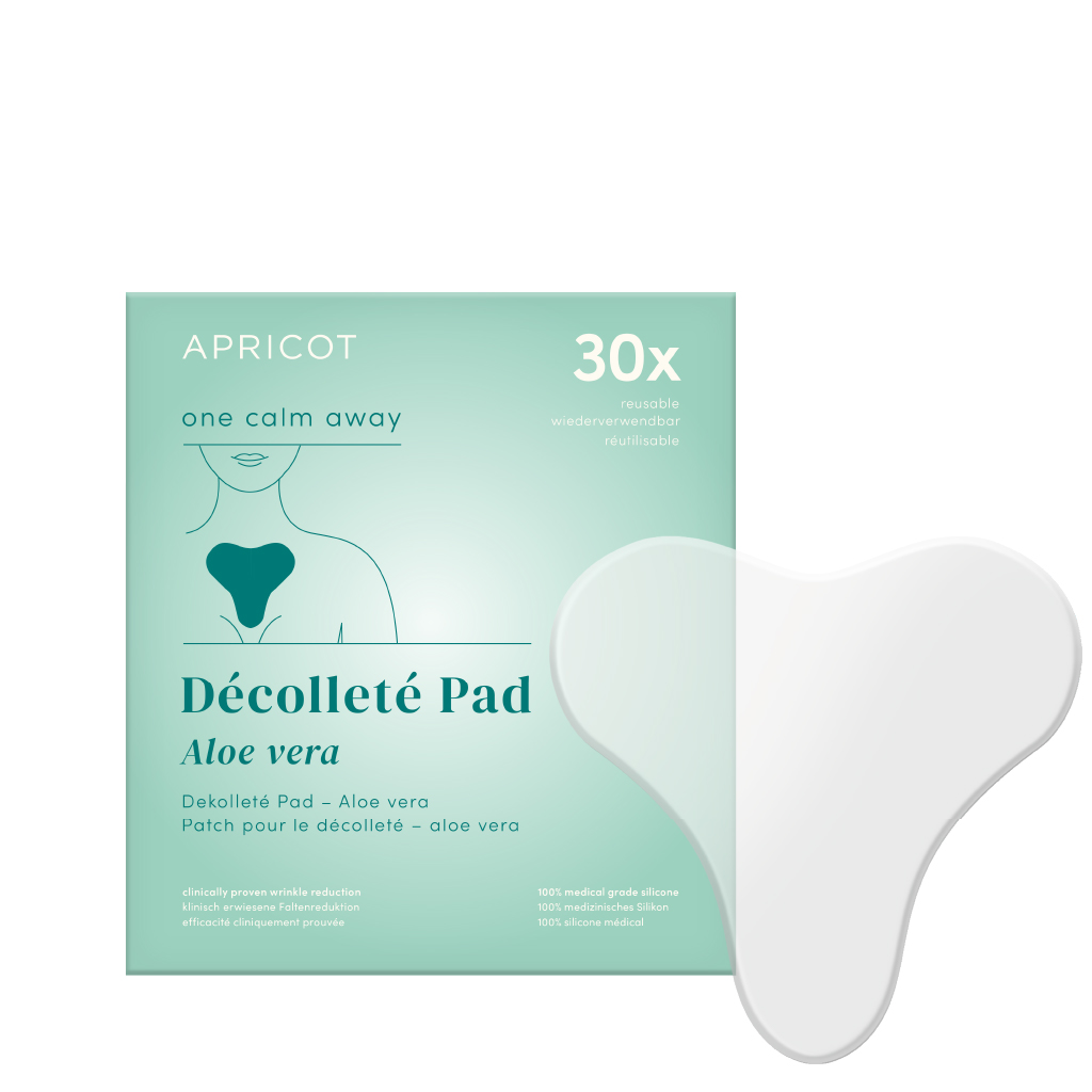 Apricot – Wiederverwendbares Dekolleté Pad One Calm Away – 1 Stk. 1x