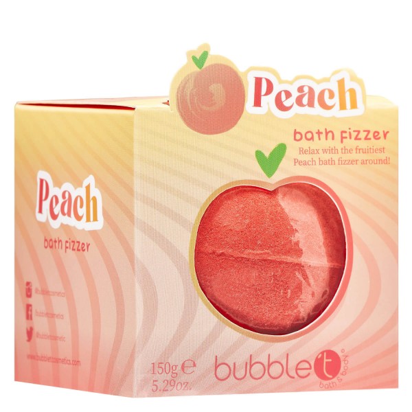 Image of bubble t - Peach Bath Fizzer