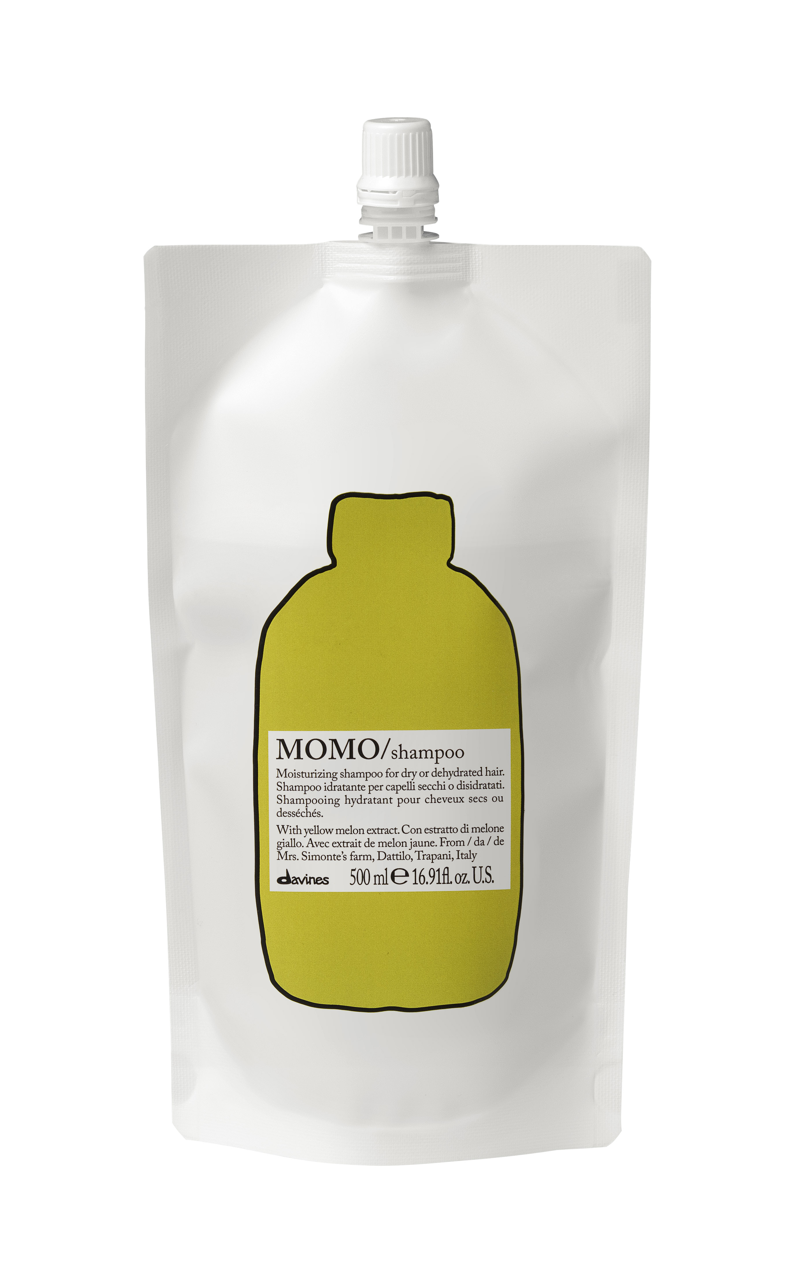 Davines Essential Haircare – Momo Shampoo Refill 500ml
